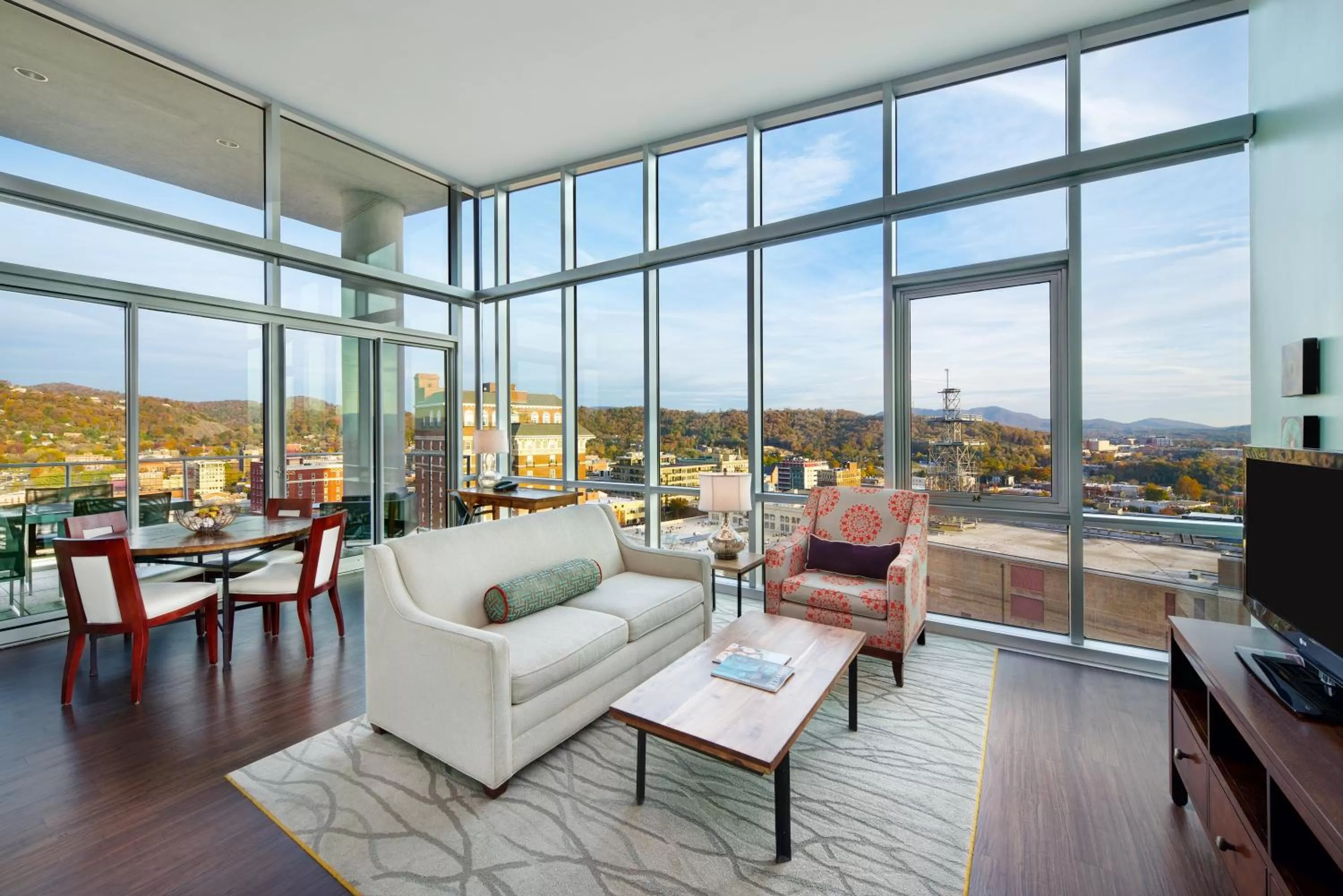 Penthouse King Balcony Suite in Hotel Indigo Asheville Downtown, an IHG Hotel