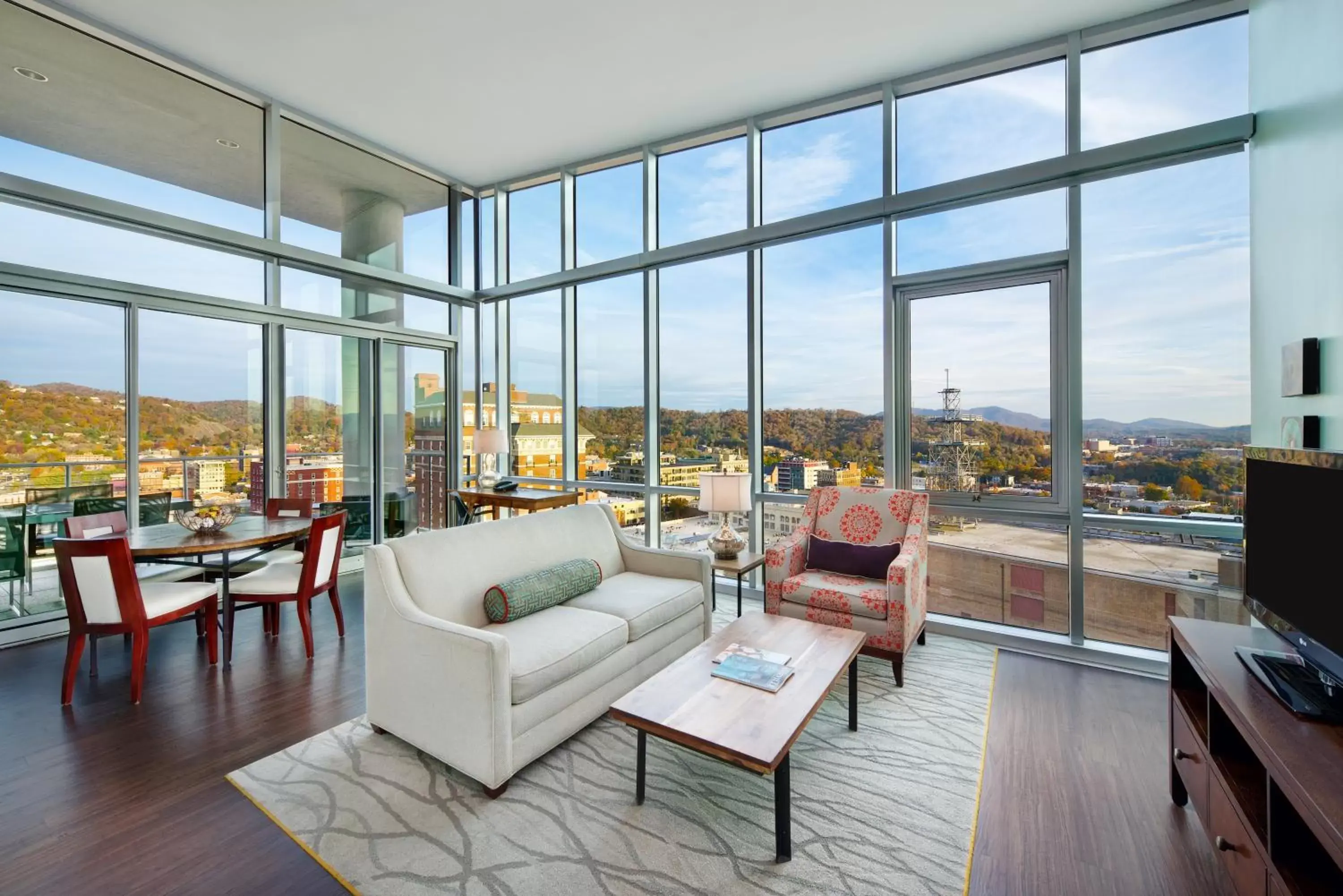 Penthouse King Balcony Suite in Hotel Indigo Asheville Downtown, an IHG Hotel Penthouse King Balcony Suite in Hotel Indigo Asheville Downtown, an IHG Hotel