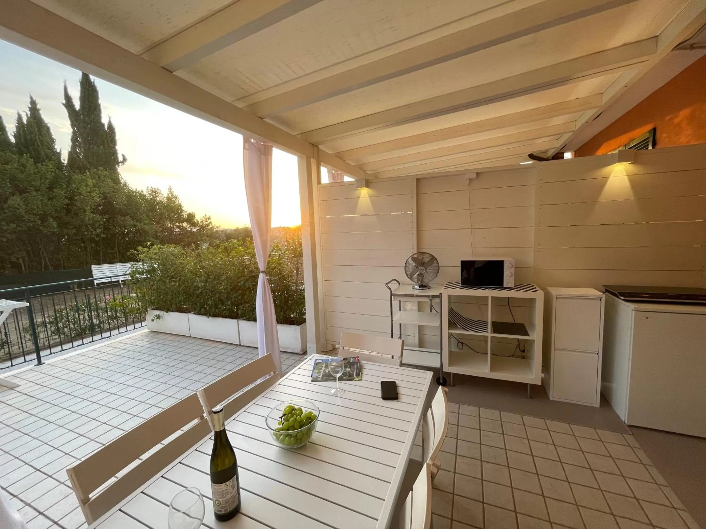 Balcony/Terrace, Kitchen/Kitchenette in B&B Belvedere