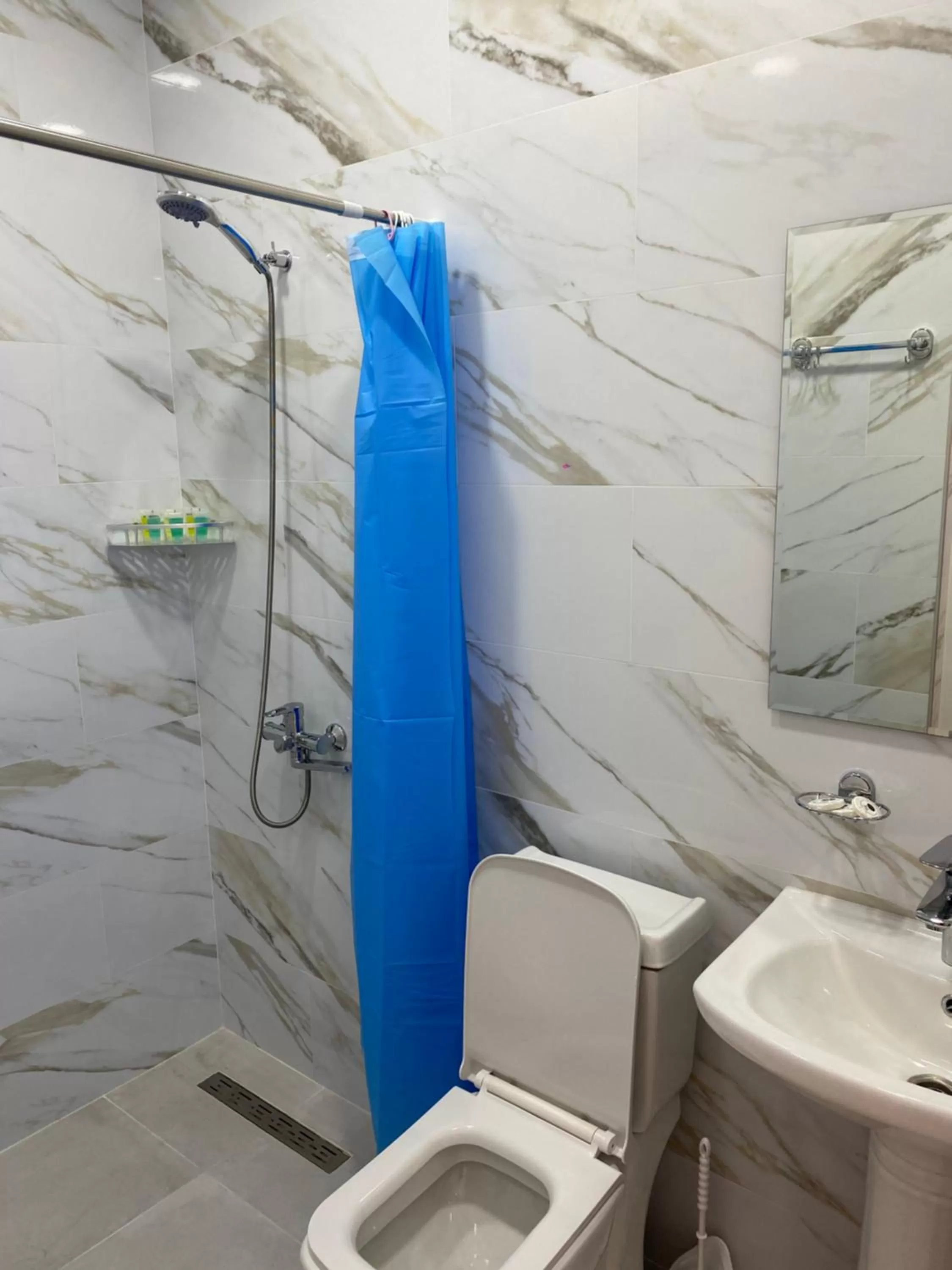 Bathroom in Hotel Sharl