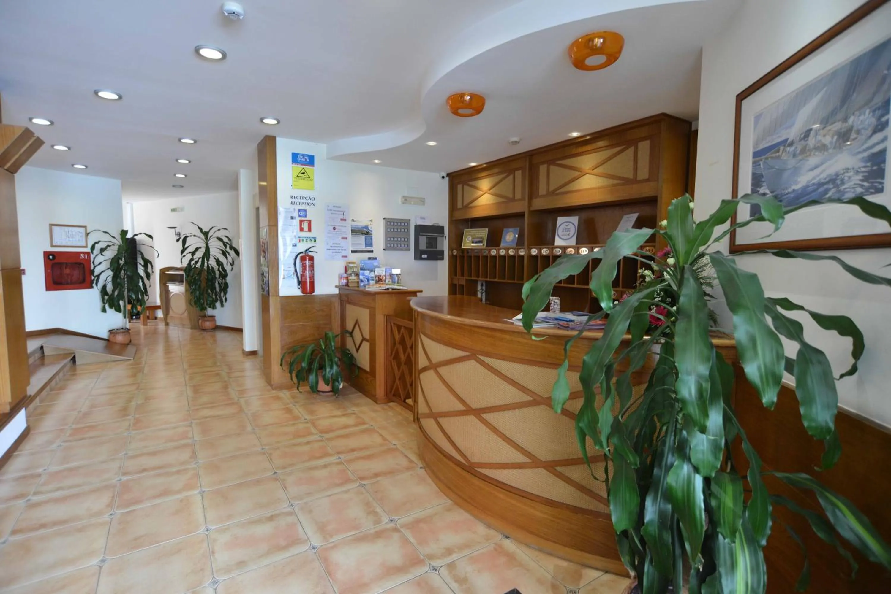 Lobby or reception in Hotel Salgueiro