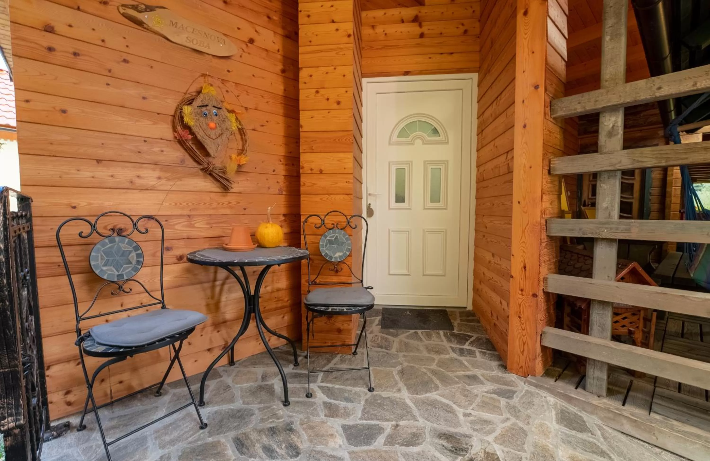 Balcony/Terrace in Korošec Apartments and Wellness Centre