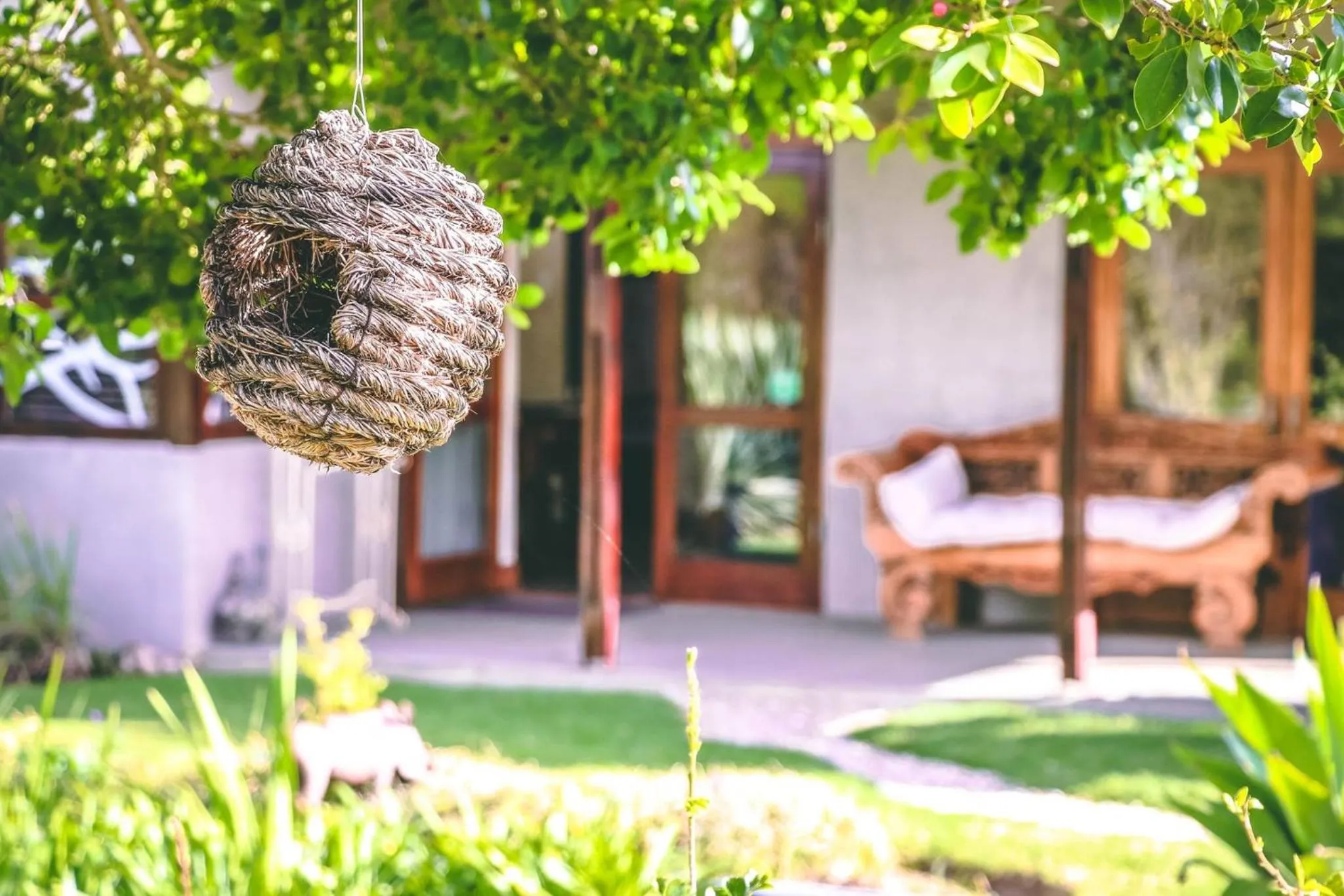 Garden in A Hilltop Country Retreat