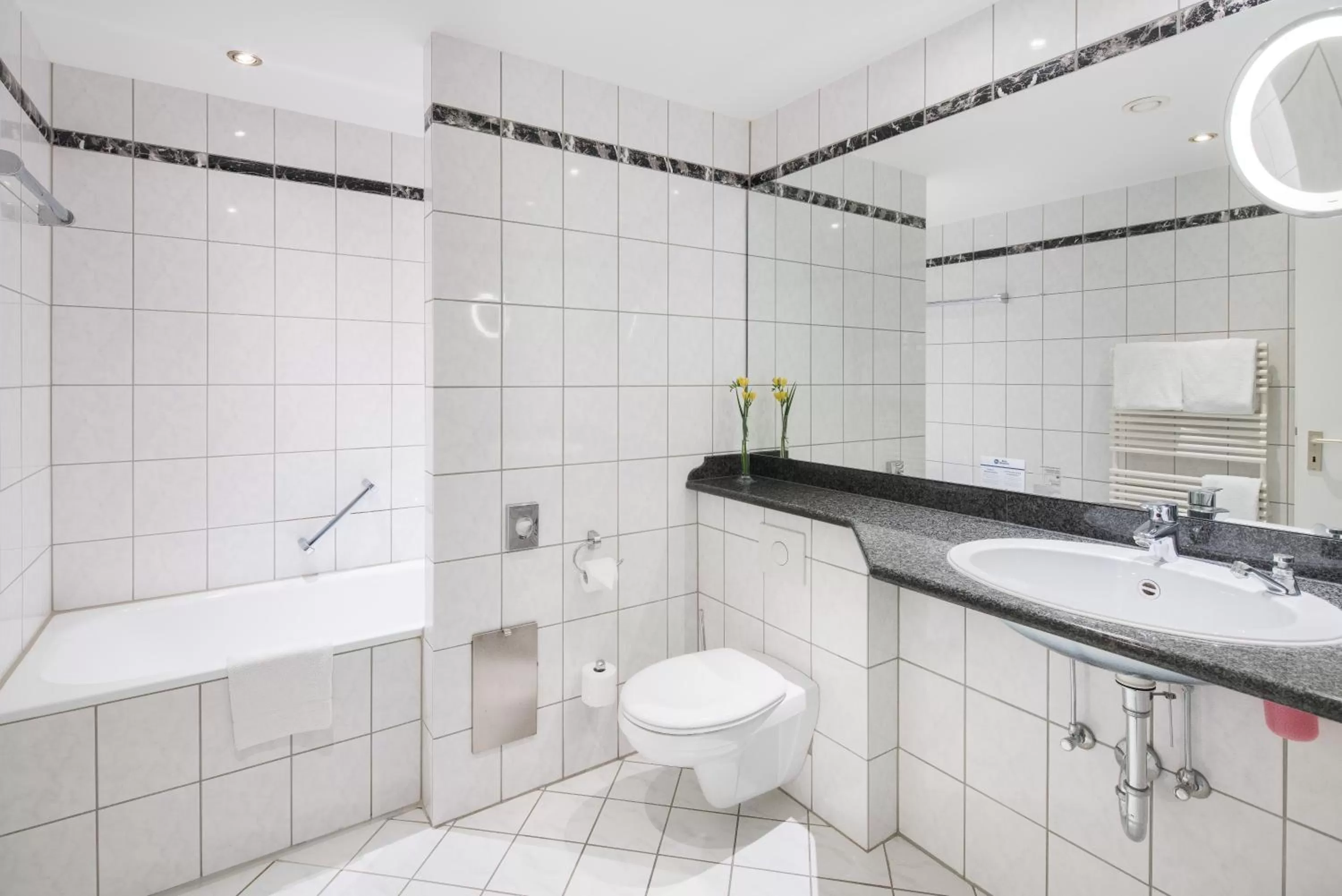 Toilet in Best Western Wein- und Parkhotel