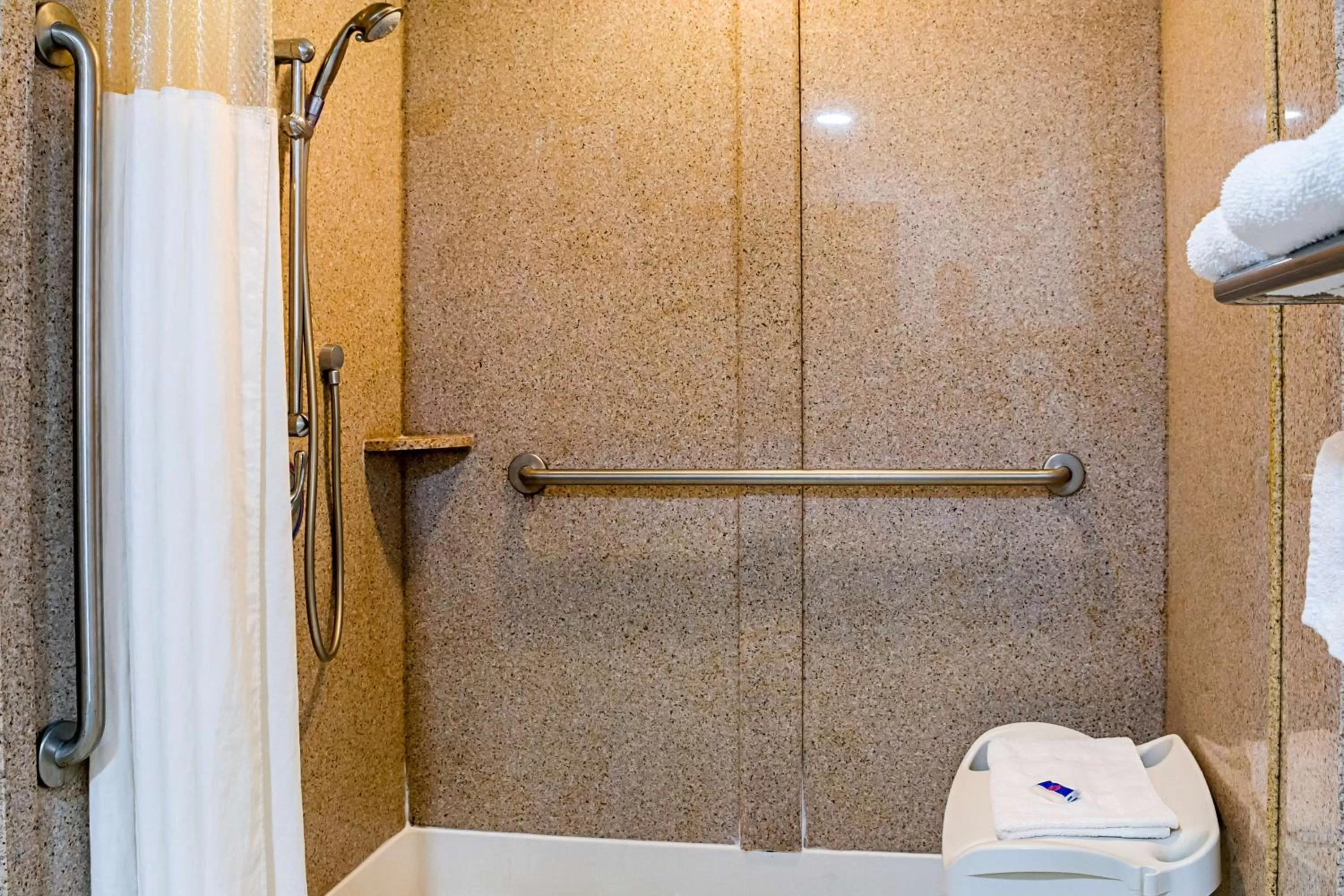 Shower in Motel 6-New Orleans, LA - Near Downtown