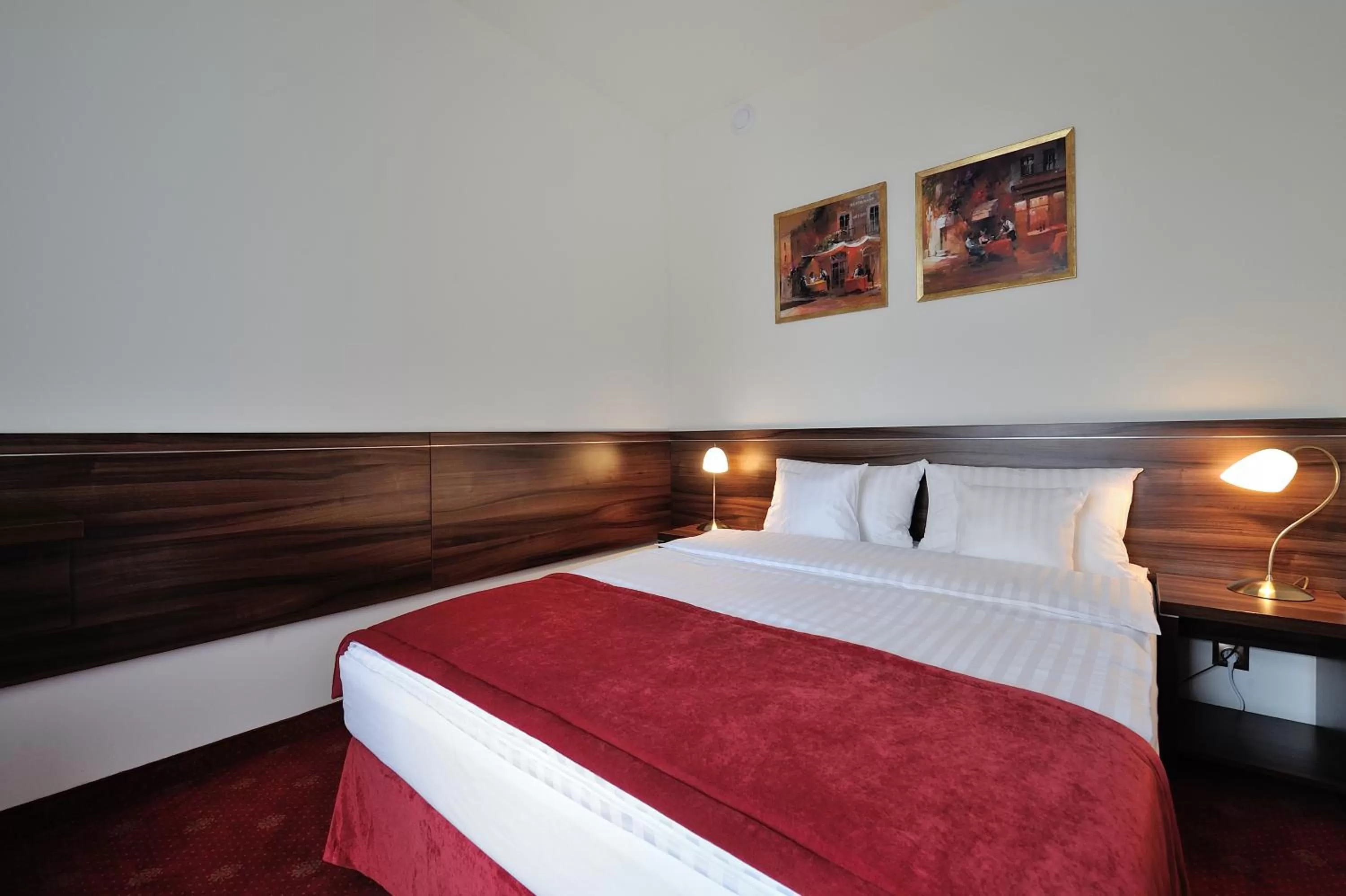 Bedroom, Bed in Hotel Centrum Sosnowiec