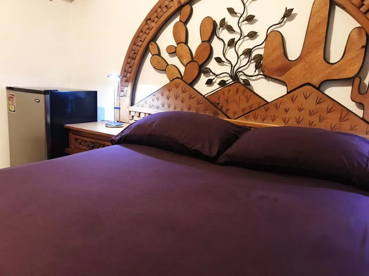 Bed in Hotel Posada Señor Mañana