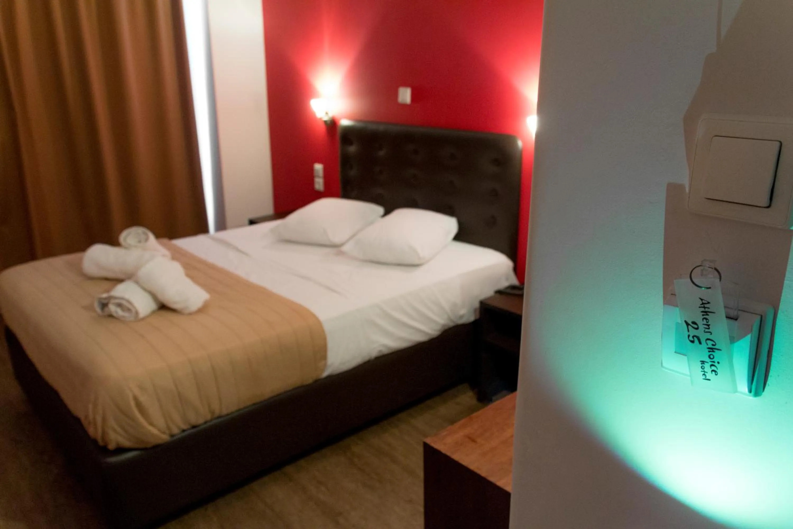 Bedroom, Bed in Athens Choice Hotel