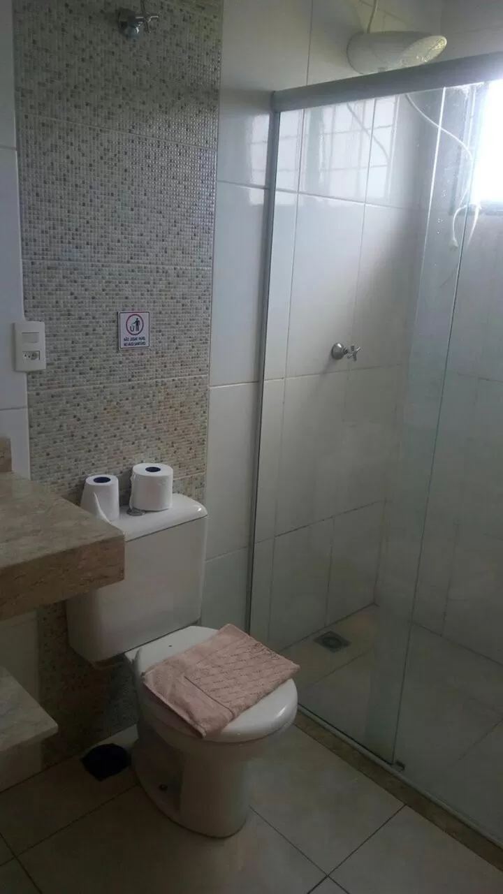 Bathroom in Pousada Manna