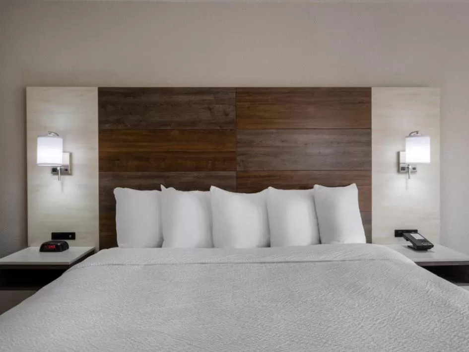 Bed in Days Inn by Wyndham Clemson