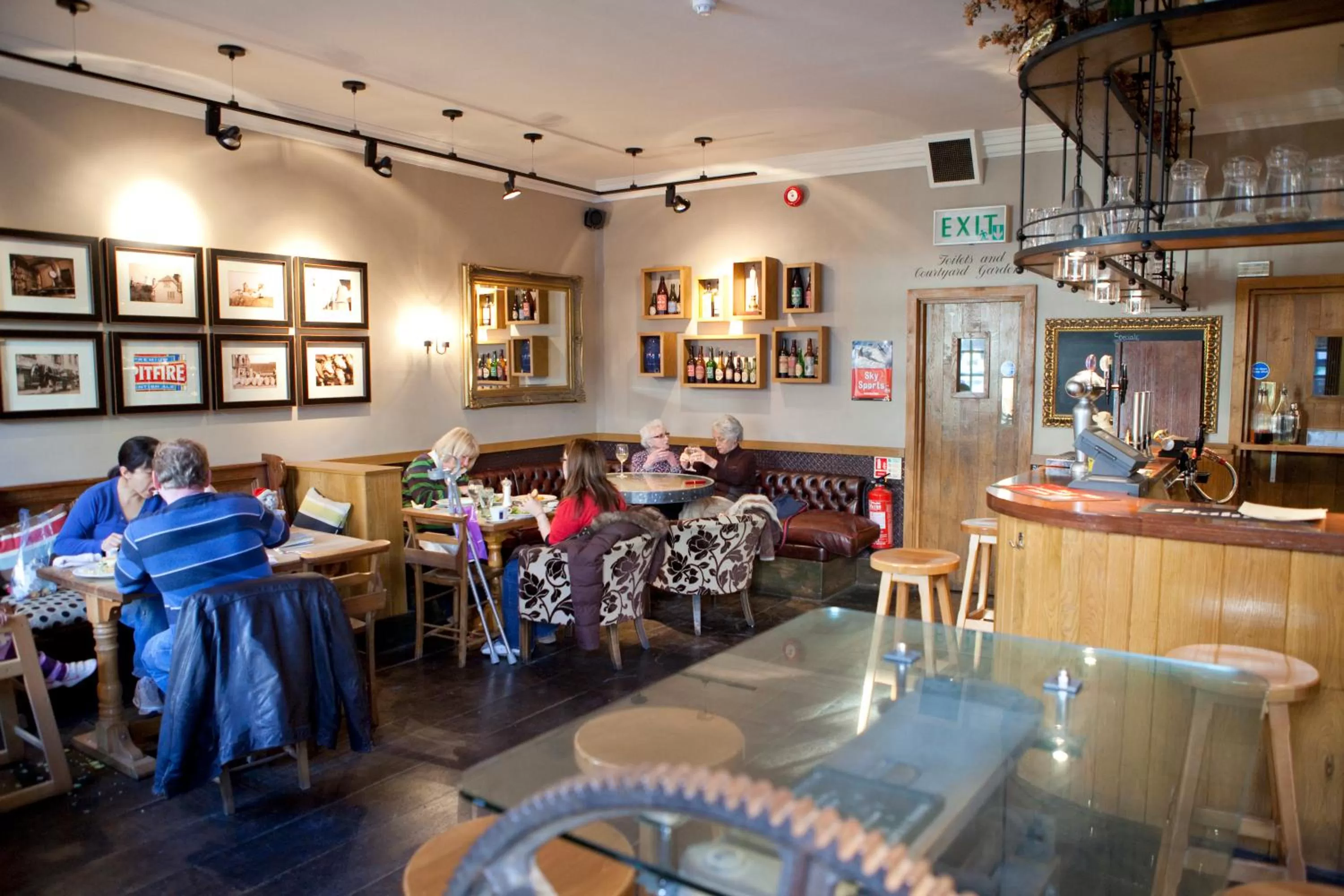 Restaurant/places to eat in The George Hotel & Brasserie, Cranbrook