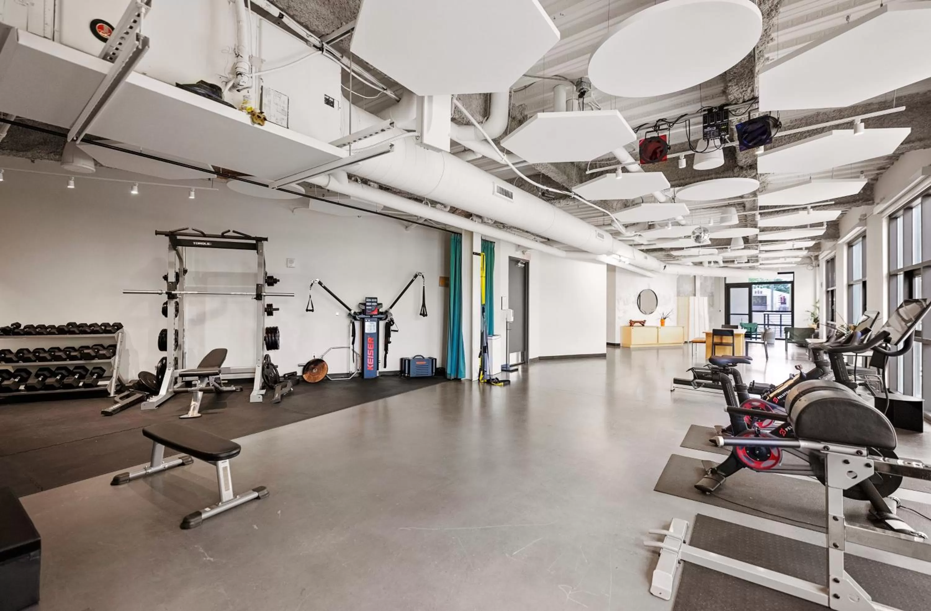 Fitness centre/facilities in Harthall Hotel