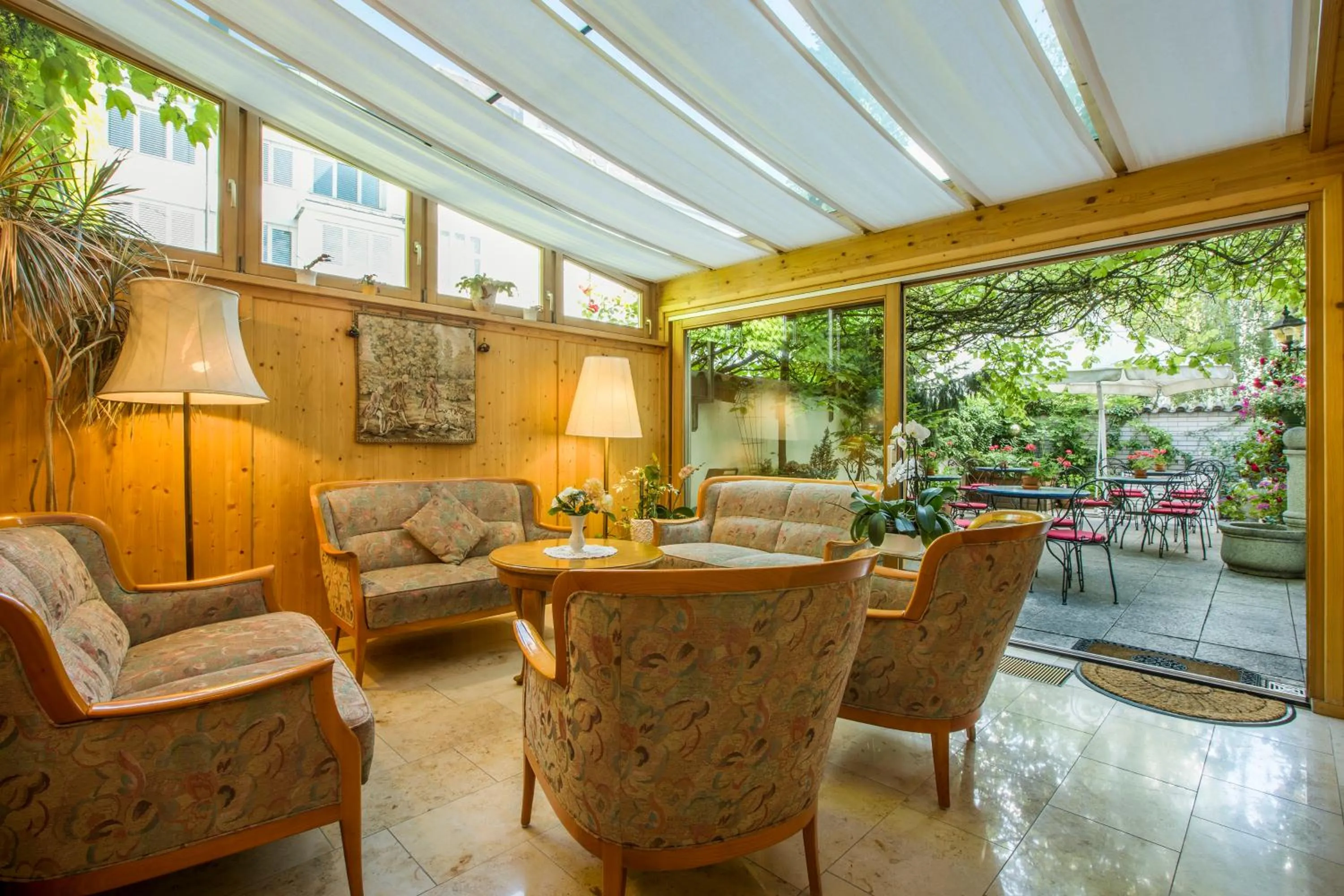 Balcony/Terrace in Hotel Brunner