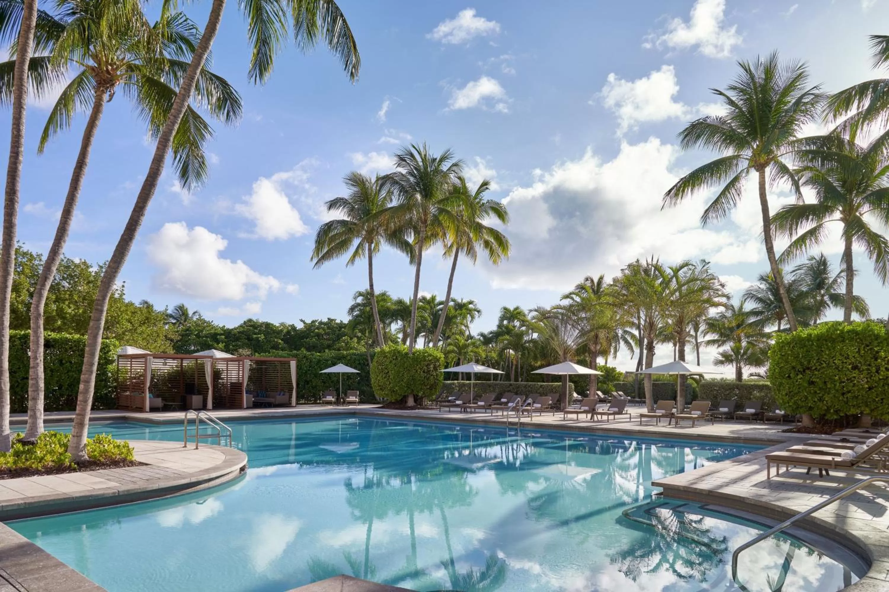Swimming pool in The Ritz-Carlton Key Biscayne, Miami