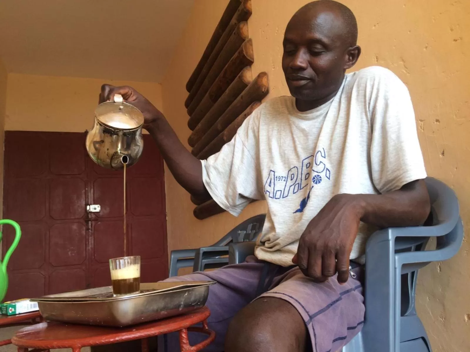 Drinks in Ker Lep Jamm - Chez Moussa et Cinzia