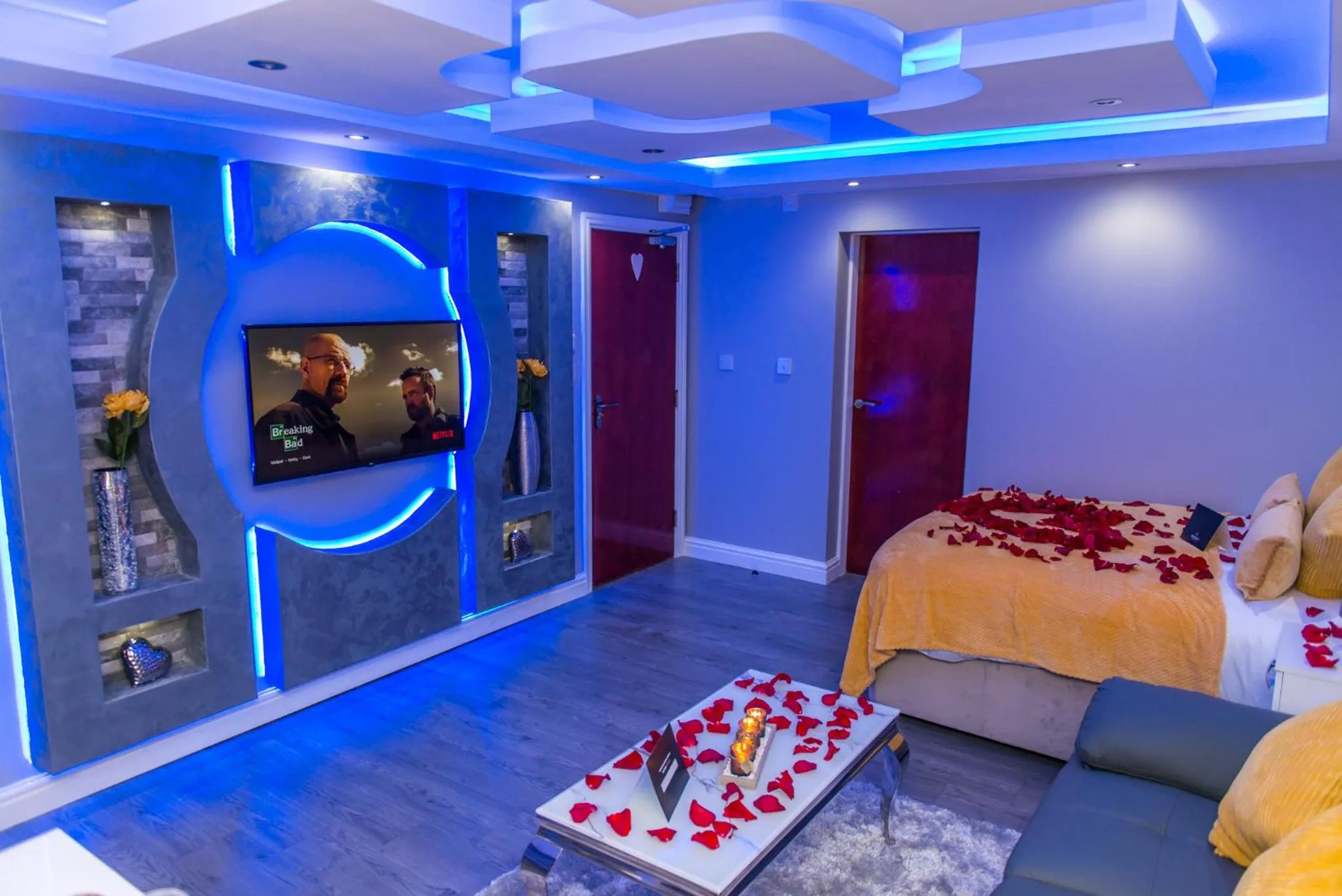 Bed in Meridian Serviced Apartments