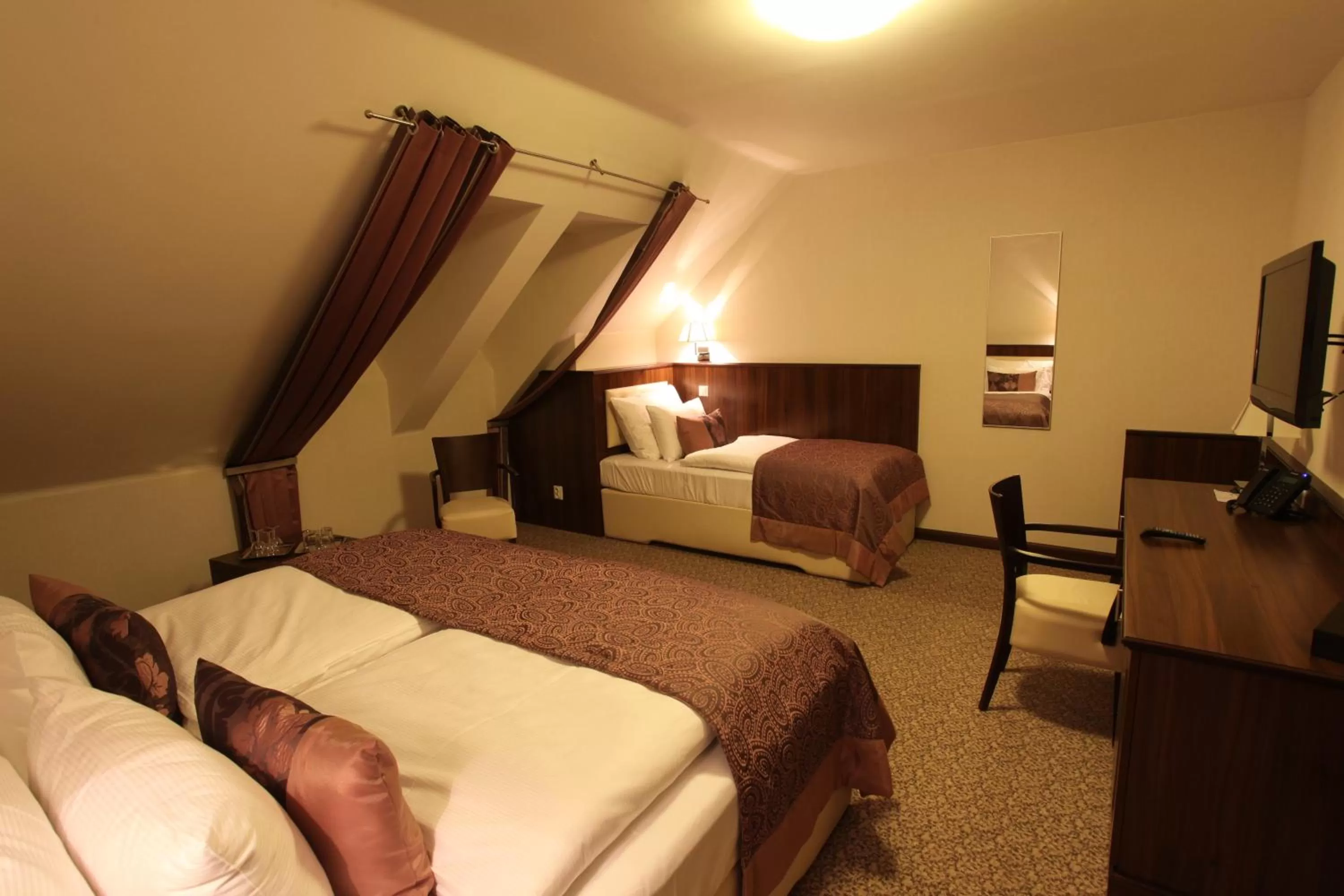 Photo of the whole room, Bed in Hotel Sladovna