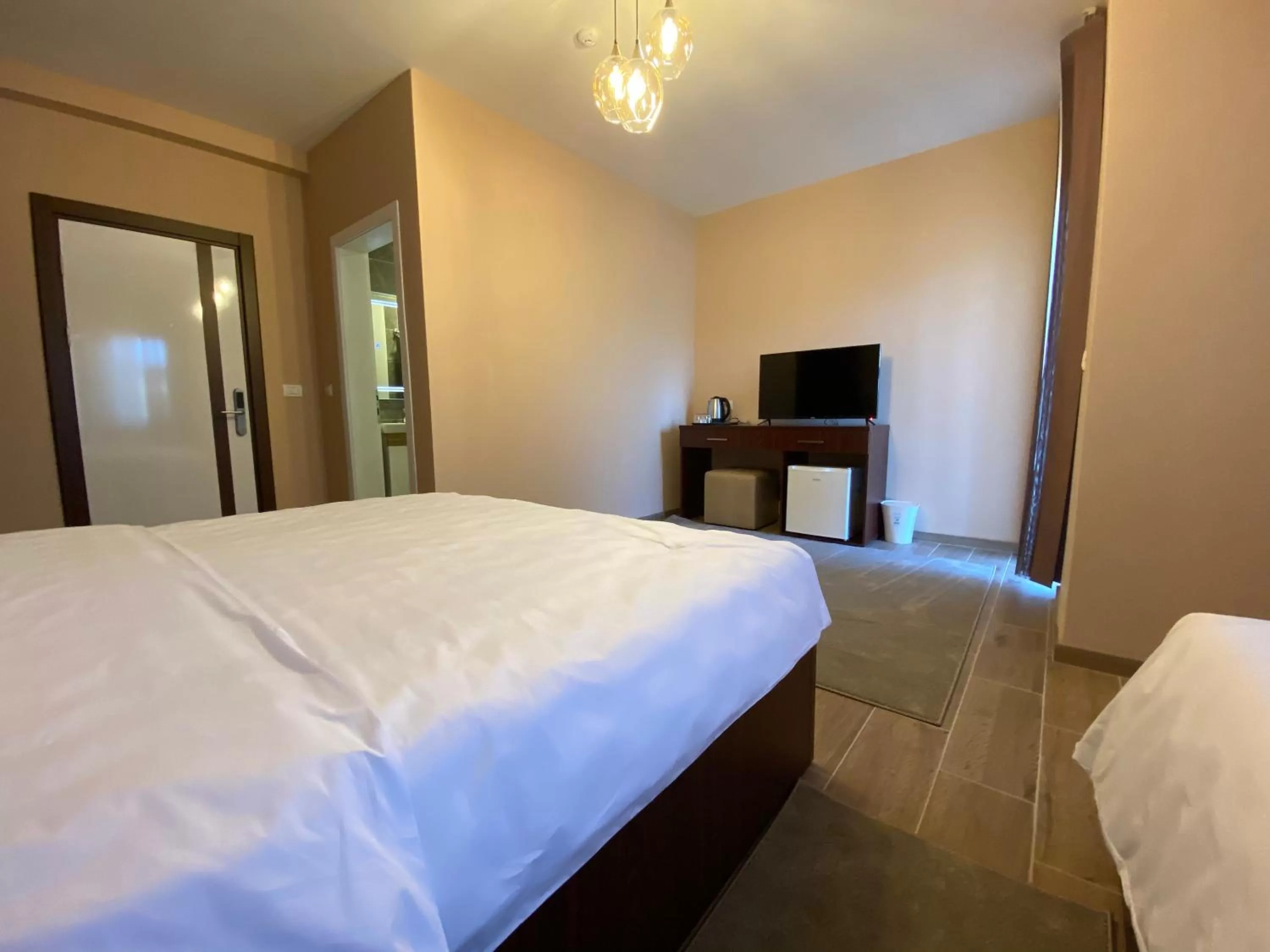 Bed in Hotel Kolonja's