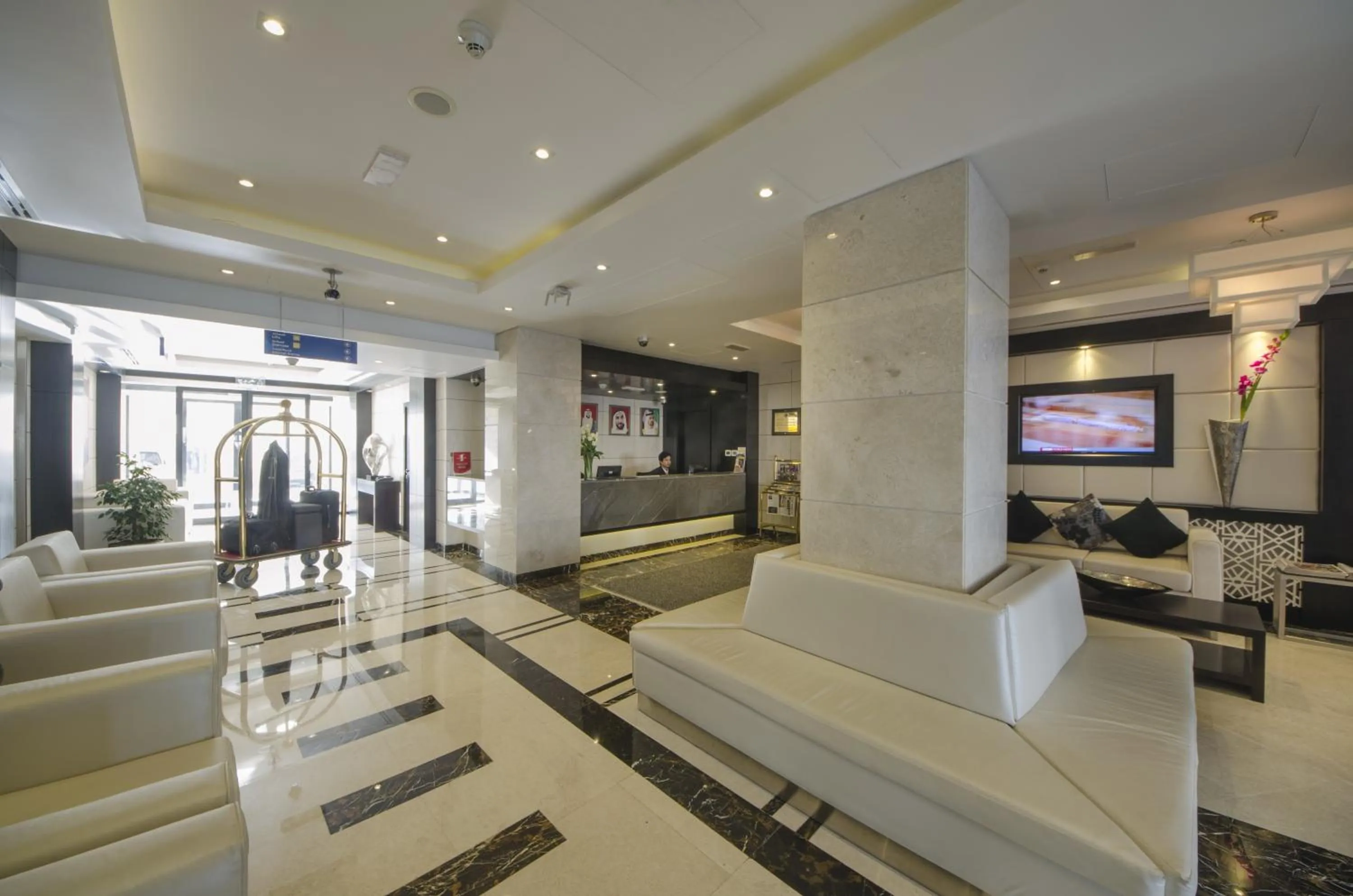 Lobby or reception in The Apartments, Dubai World Trade Centre