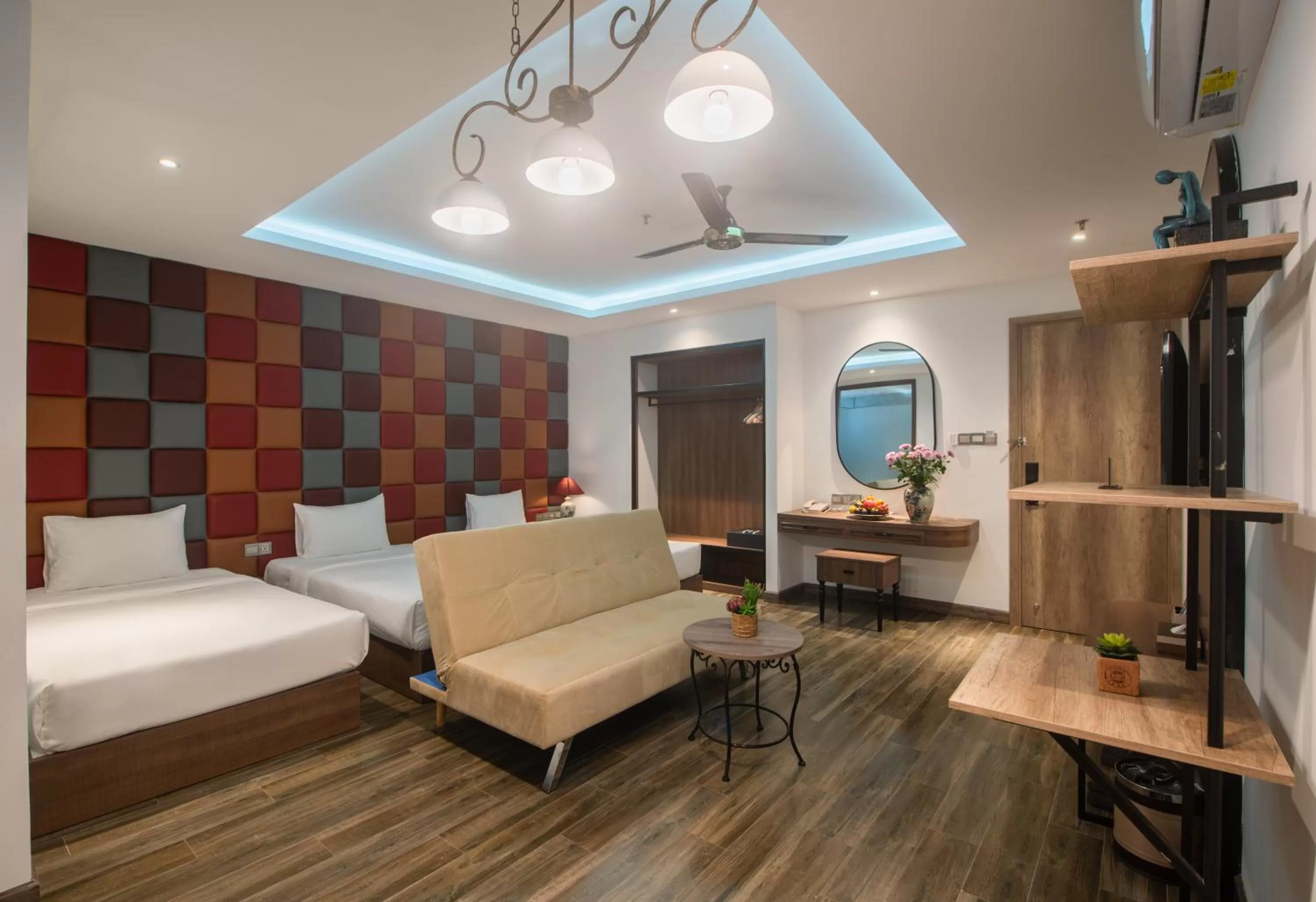 Bed in Aaron Boutique Hotel