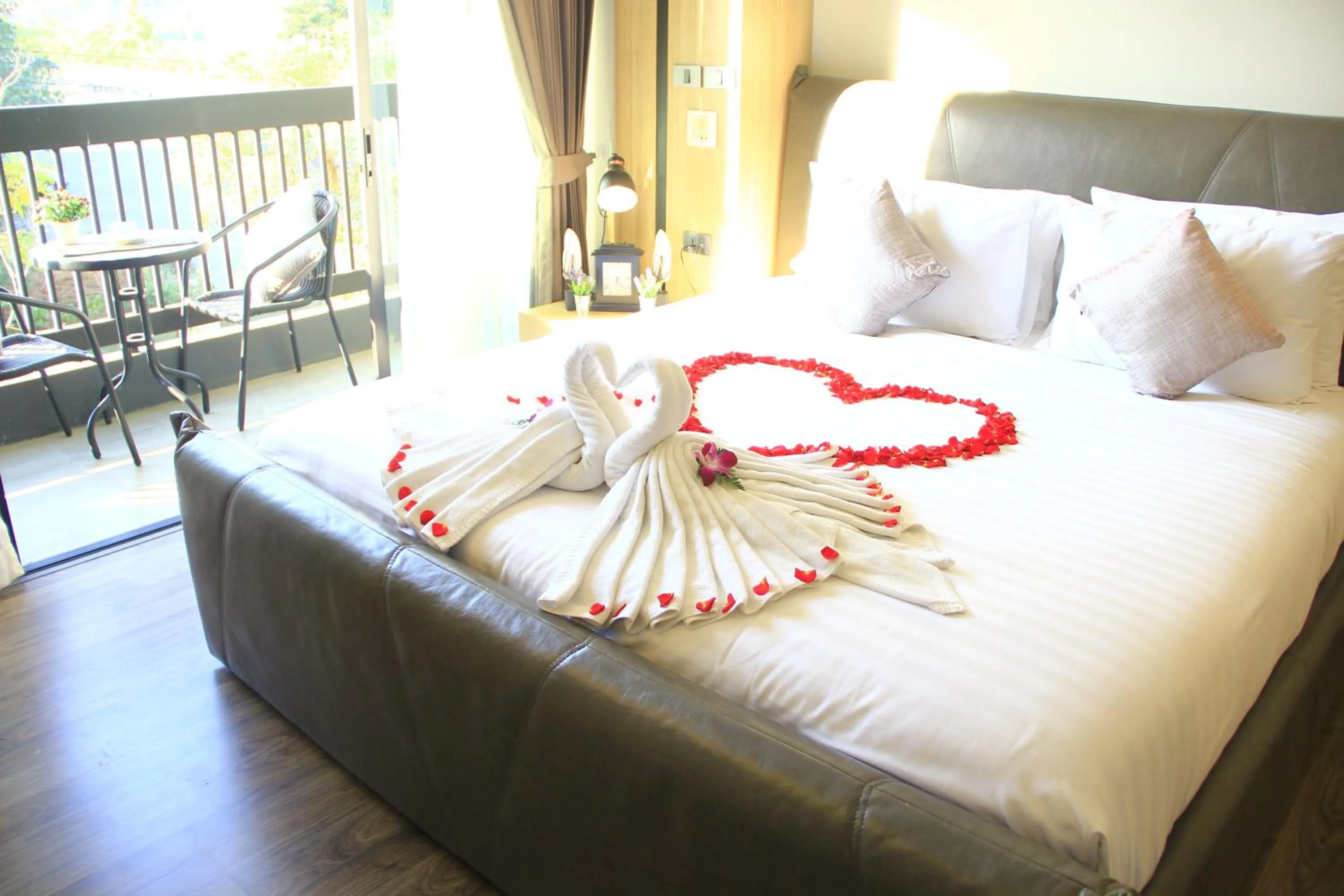 Bed in Wellness Chiang Mai Hotel