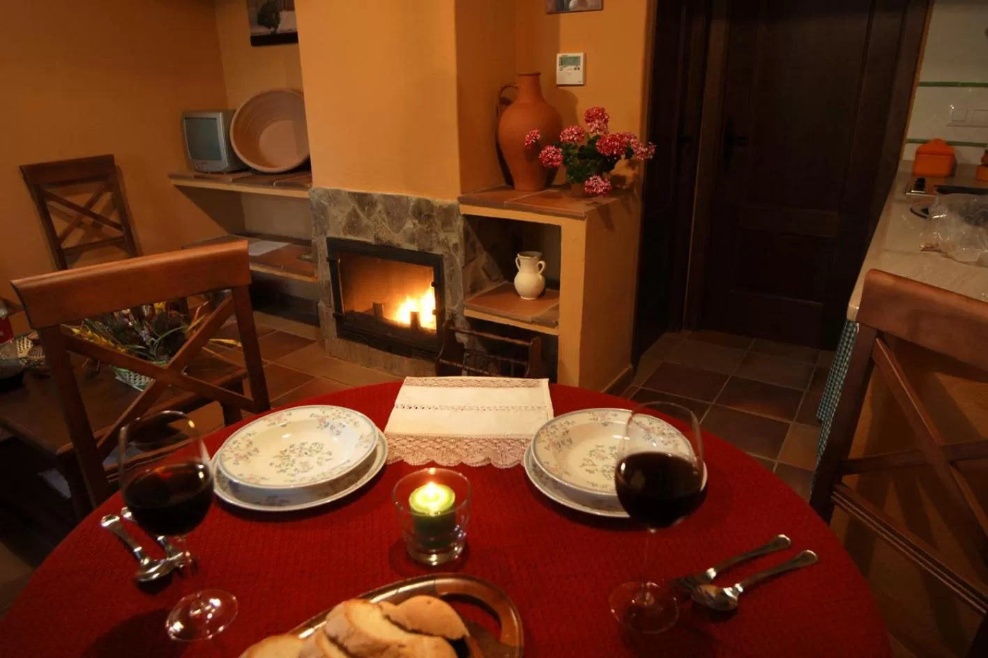 Living room in Hotel Apartamento Rural Finca La Media Legua