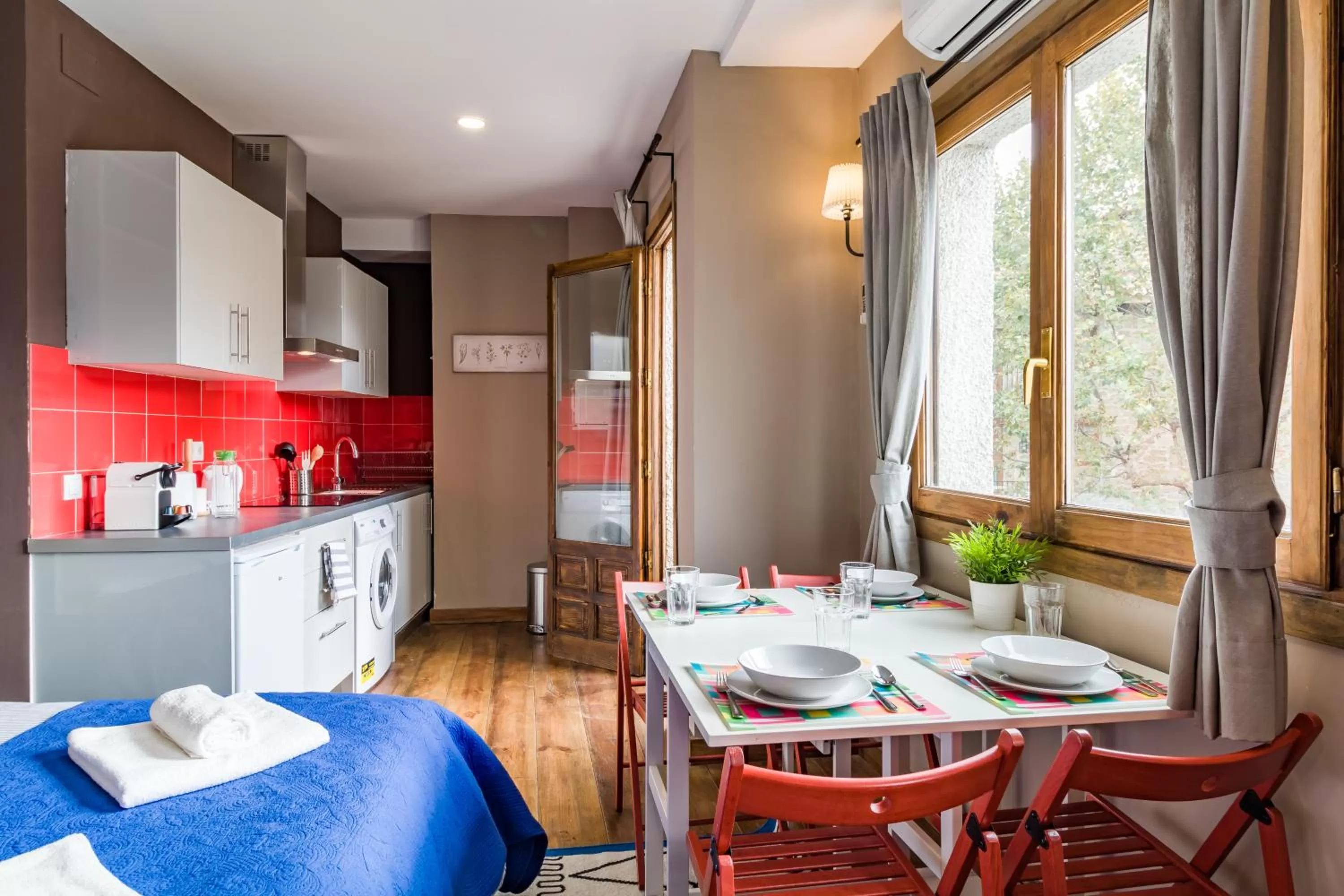 Dining area in La Arbolada