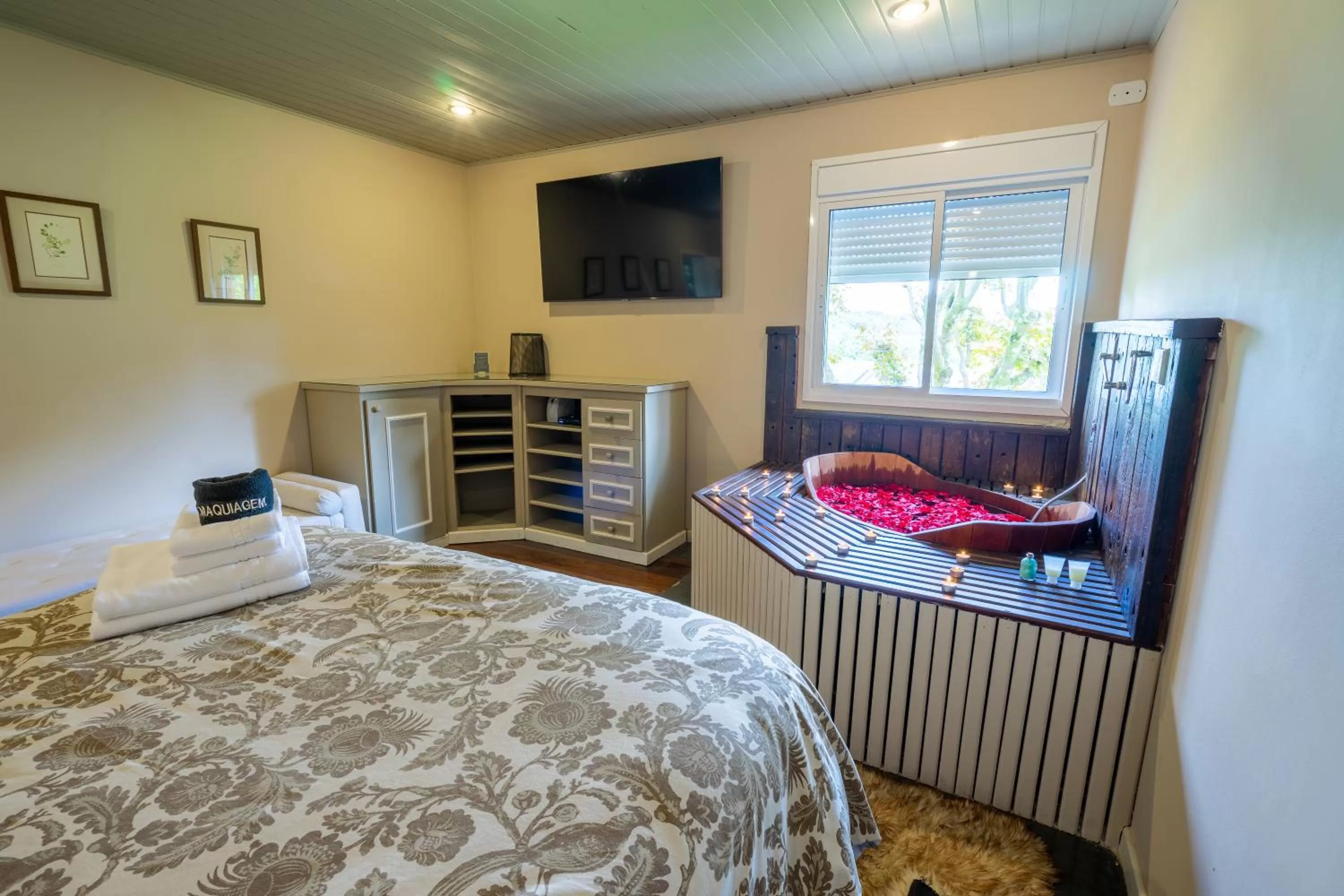 Bed in Pousada Alto Da Boa Vista