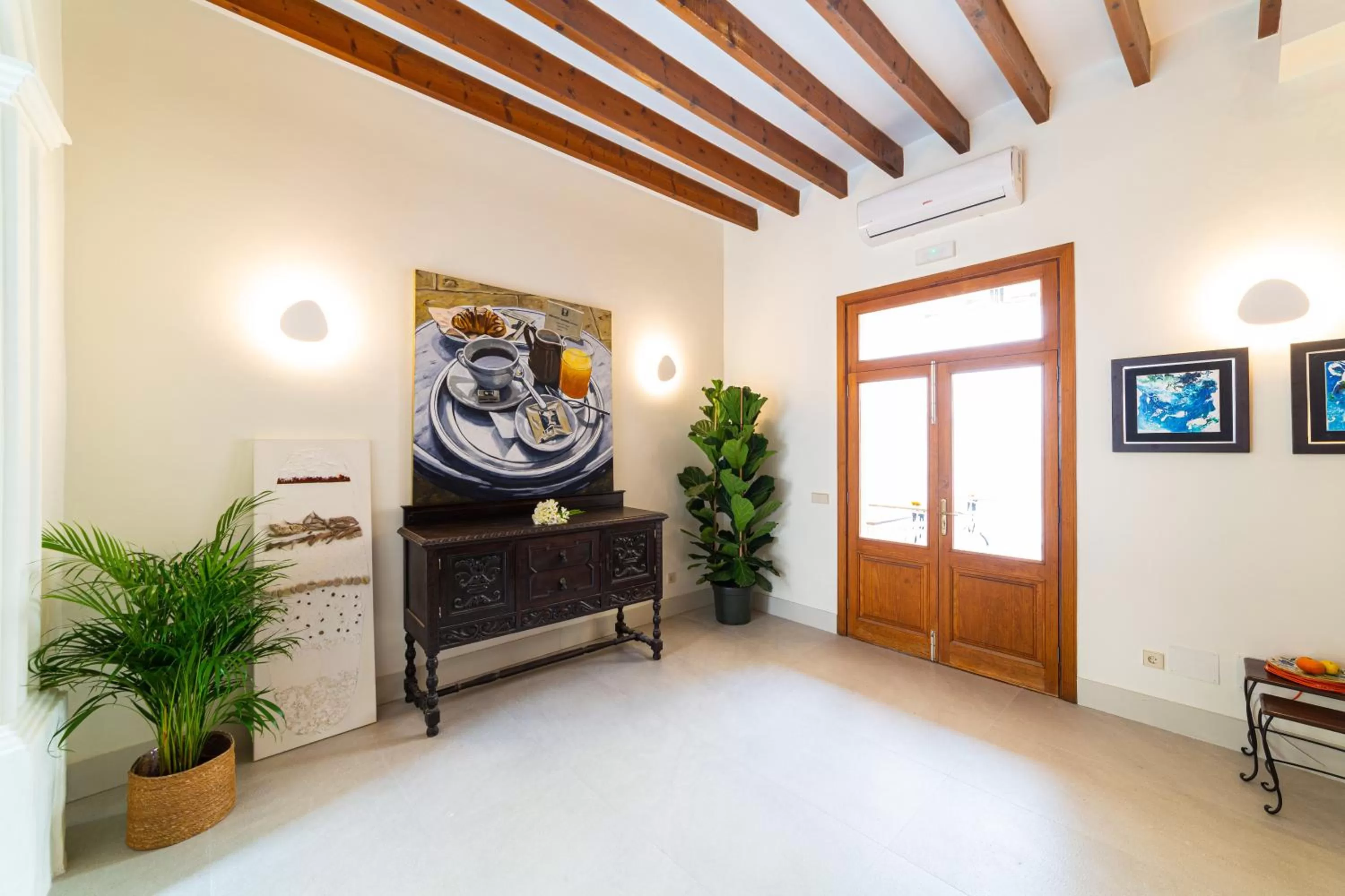 Lobby or reception in Flor de Mandarina