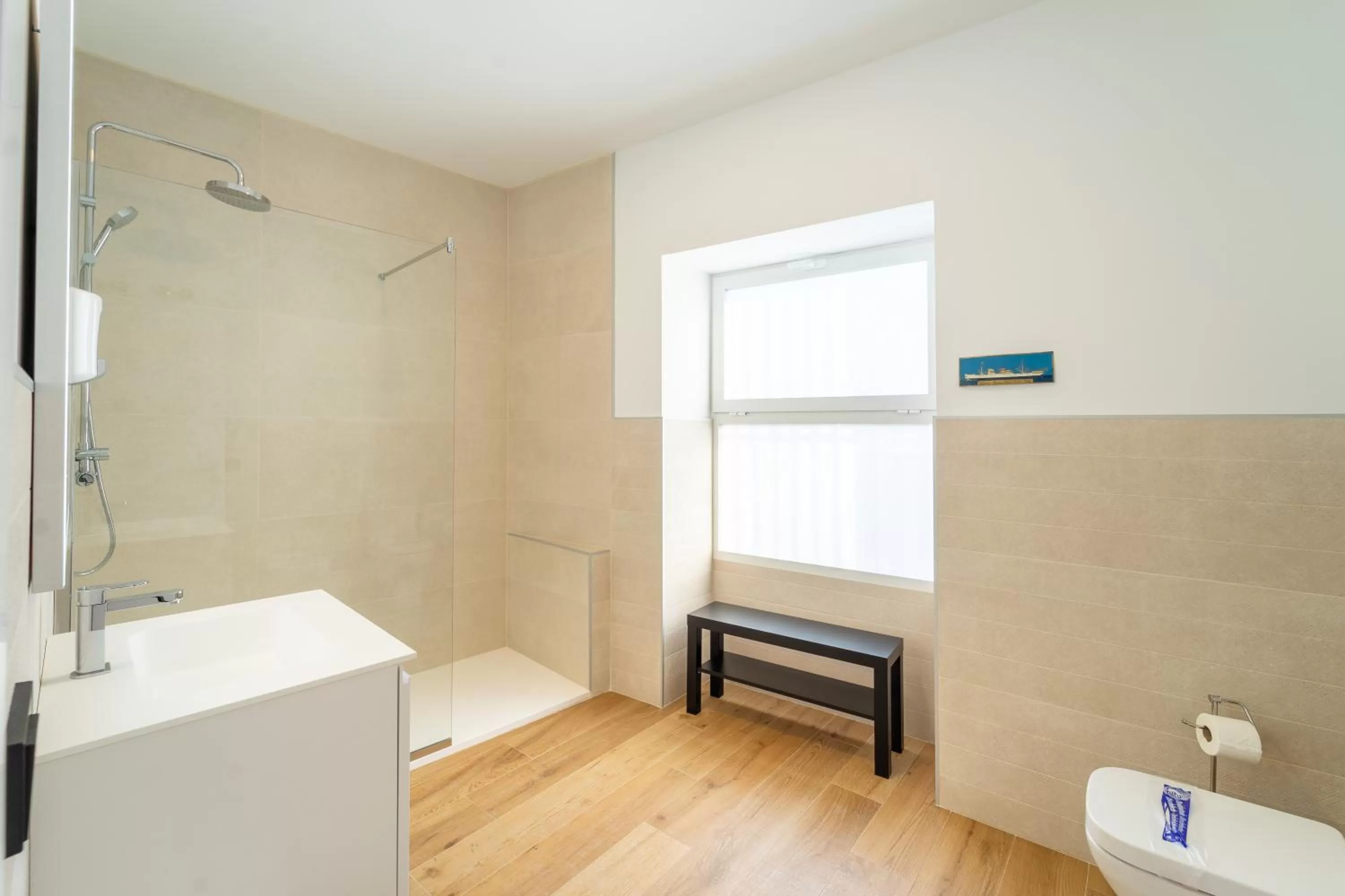 Bathroom in Albor Suites