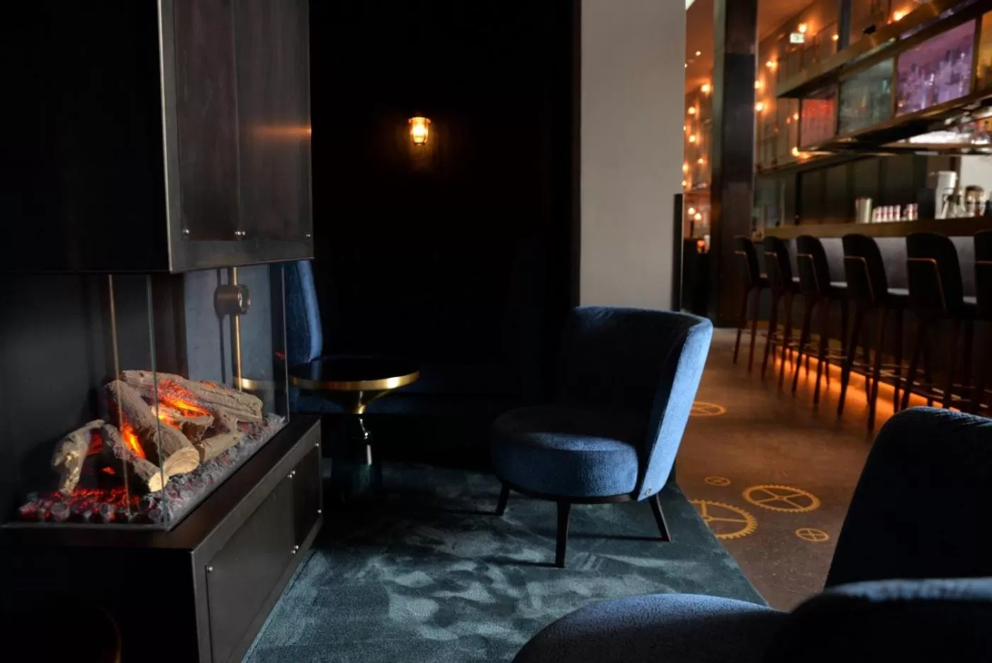 Lounge or bar in Radisson Blu Senator Hotel, Lübeck