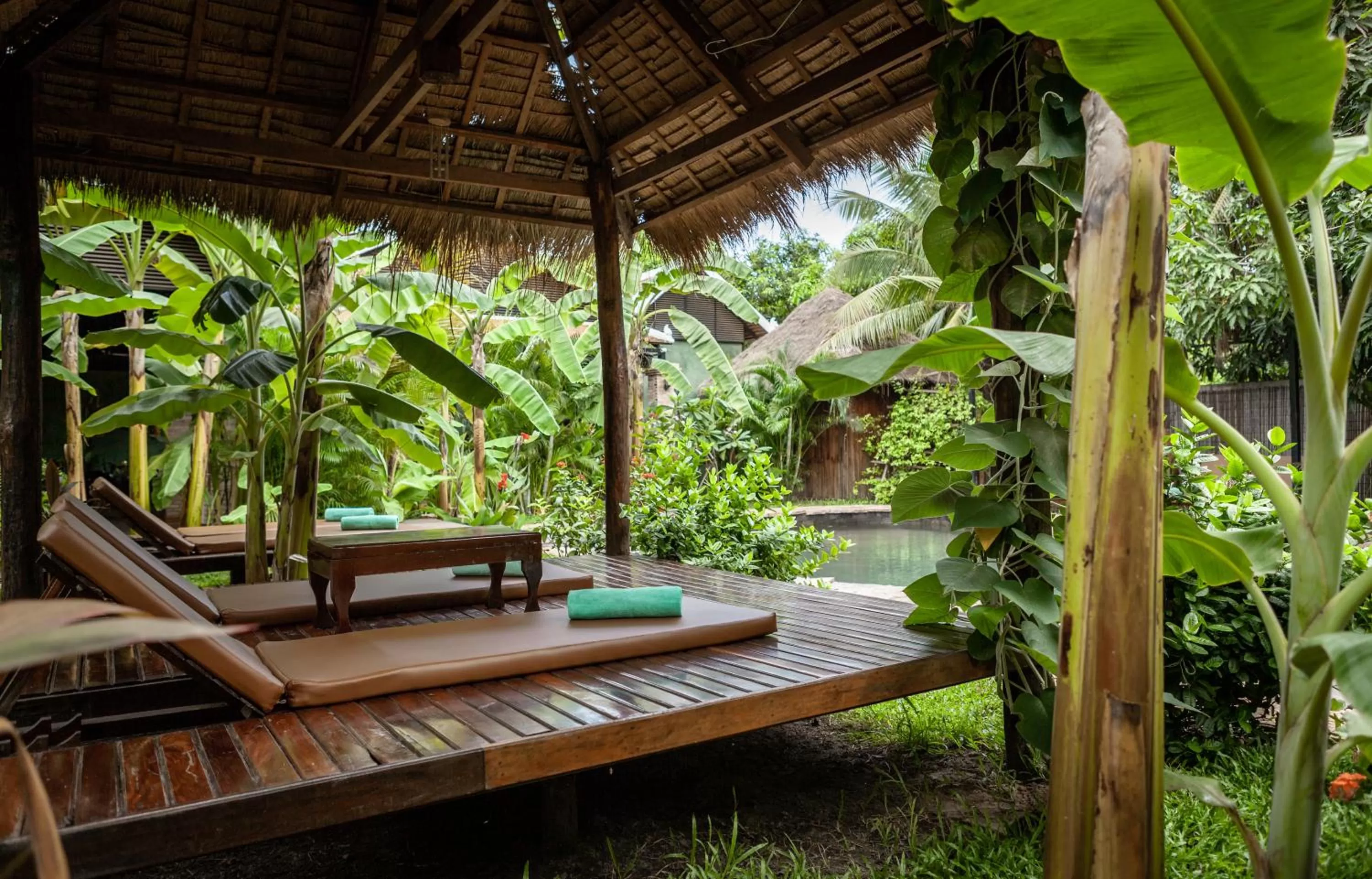 Swimming pool in Authentic Khmer Village Resort