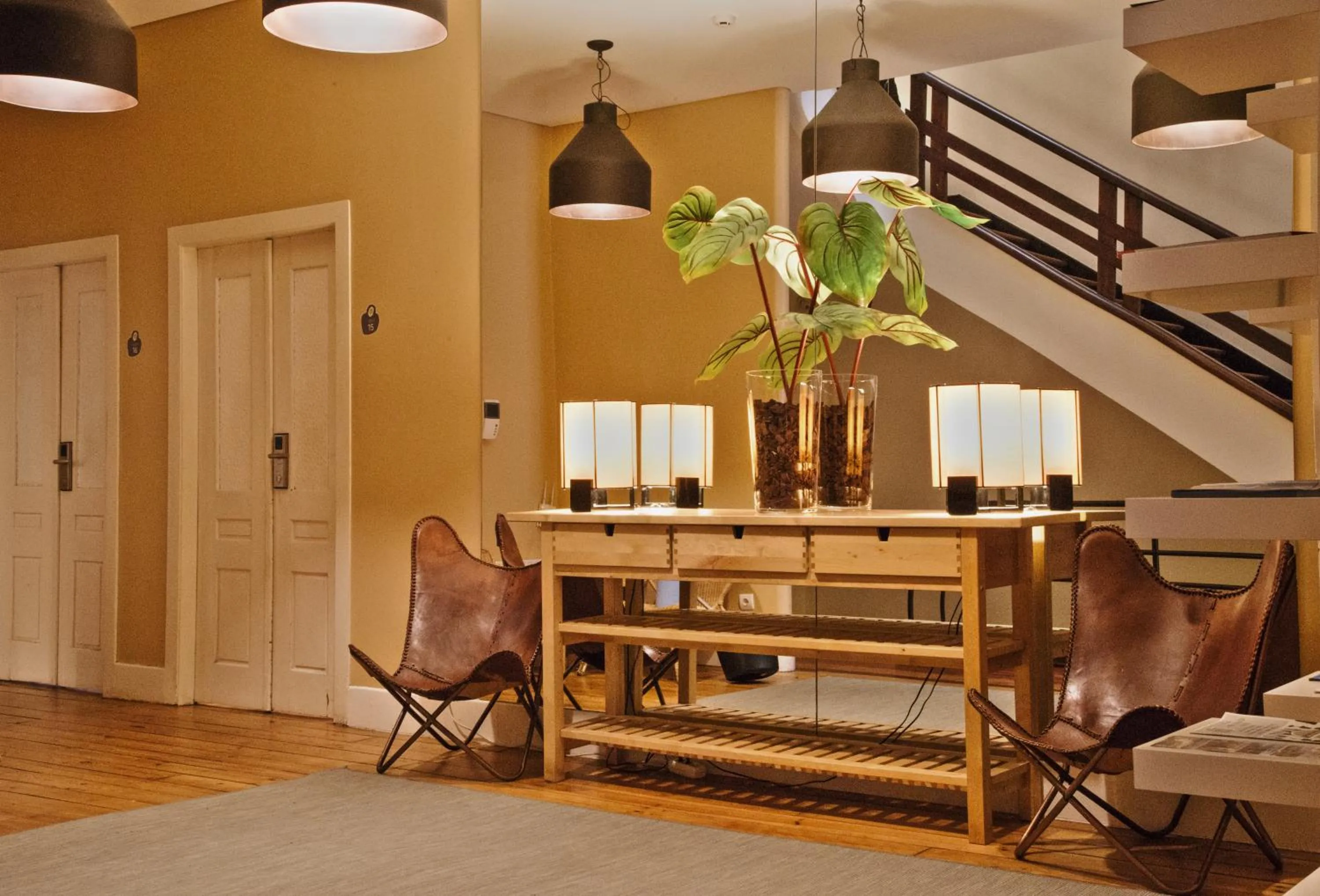 Lobby or reception in Porto Spot Hostel