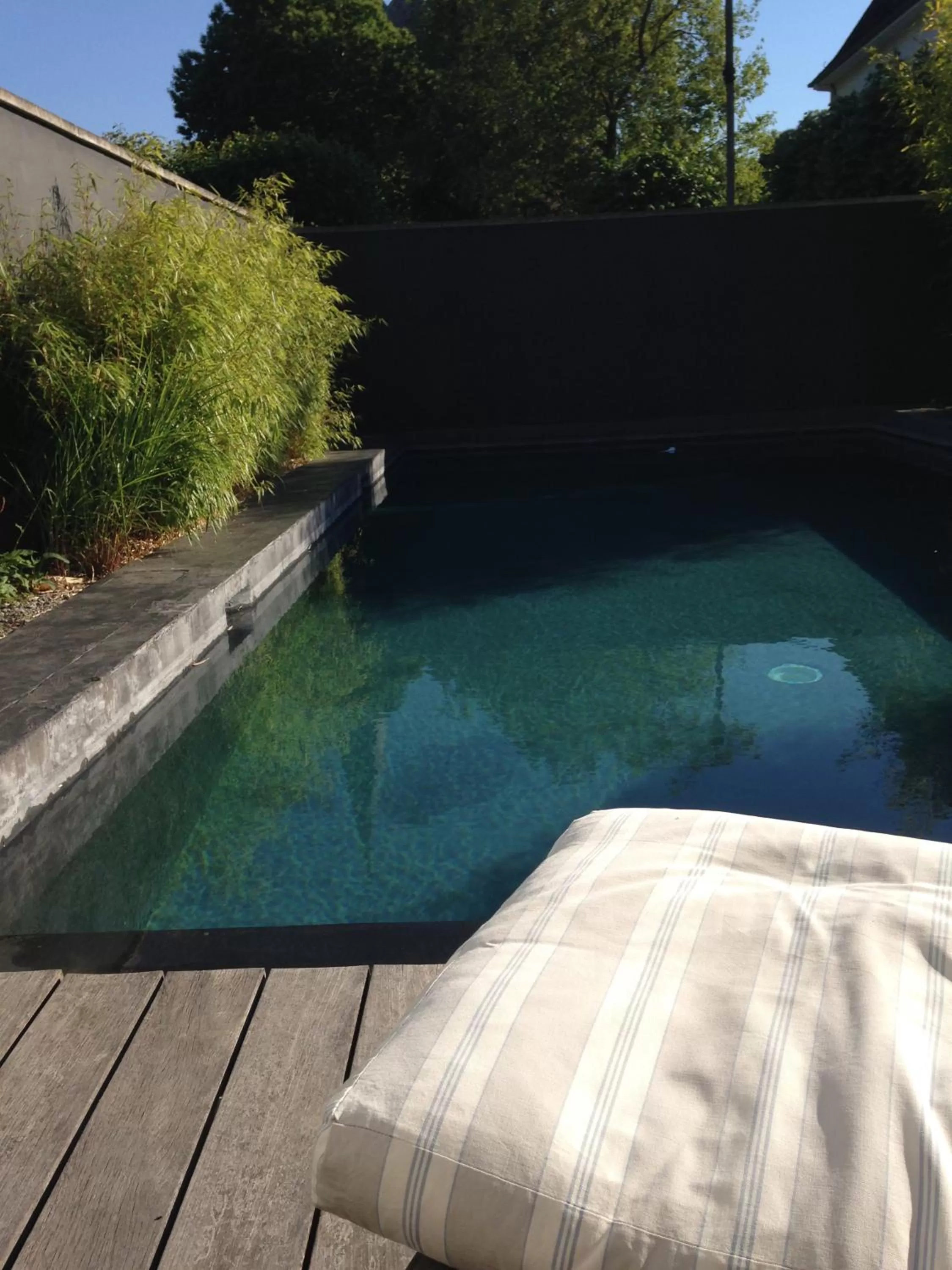 Swimming pool in B&B La Ruelle