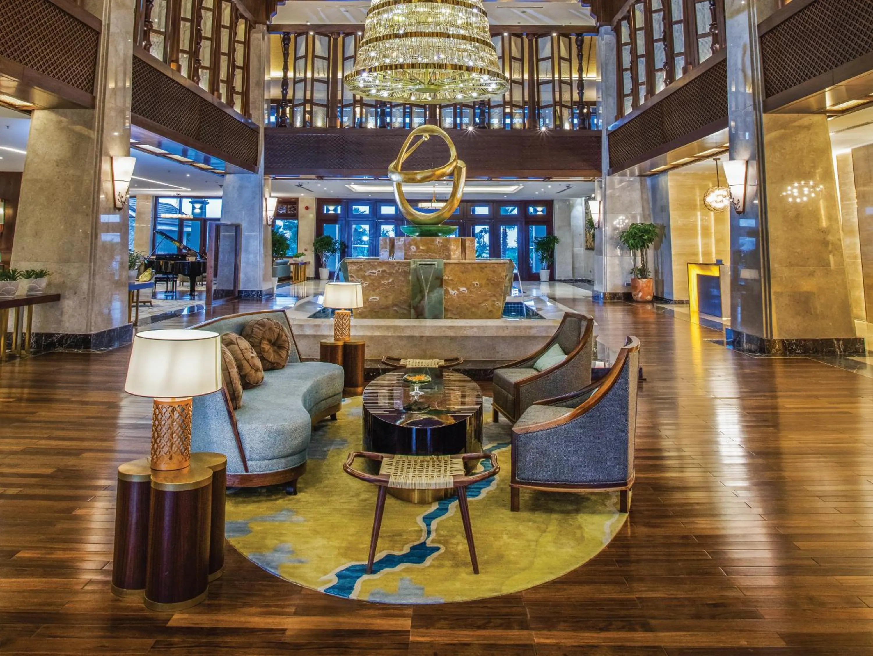 Lobby or reception in Duyen Ha Resort Cam Ranh