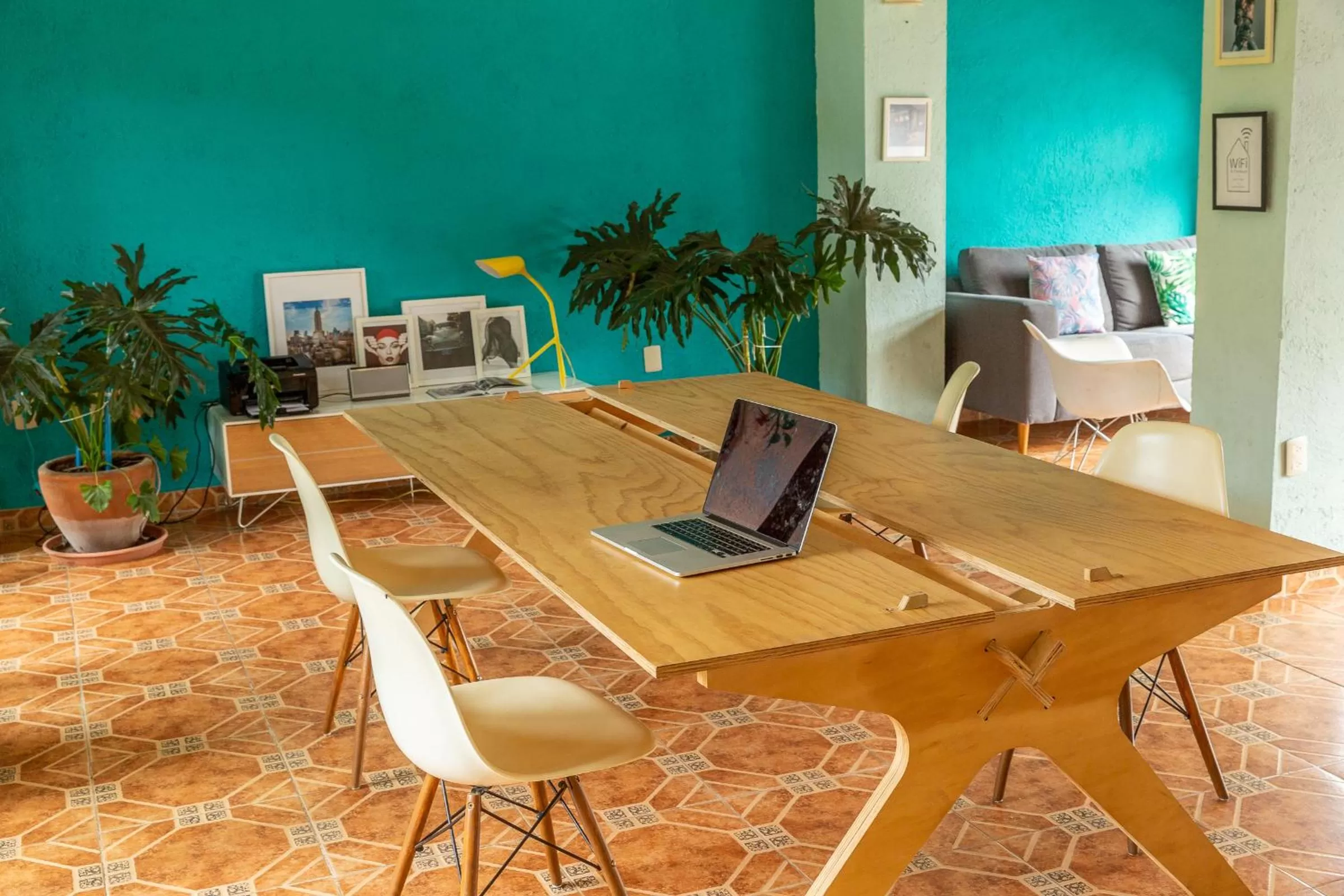 Dining area in Colibrí Turquesa