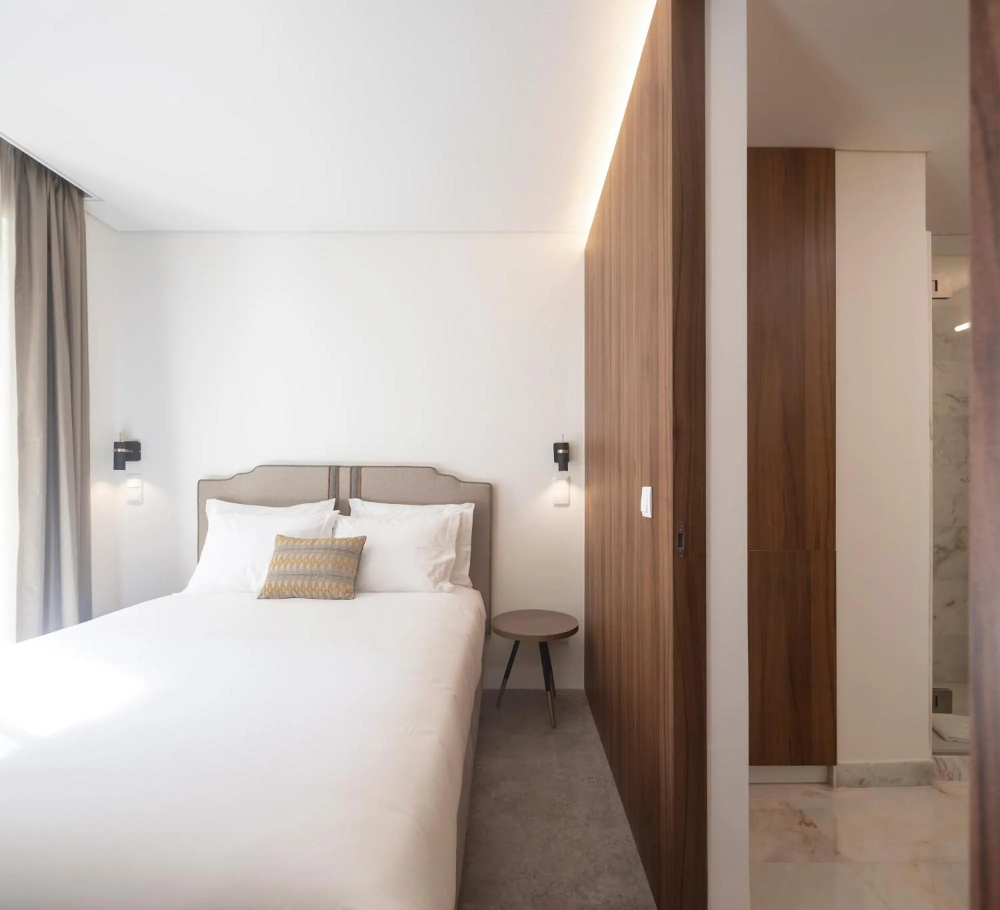 Bedroom, Bed in Lisbon Serviced Apartments - Avenida