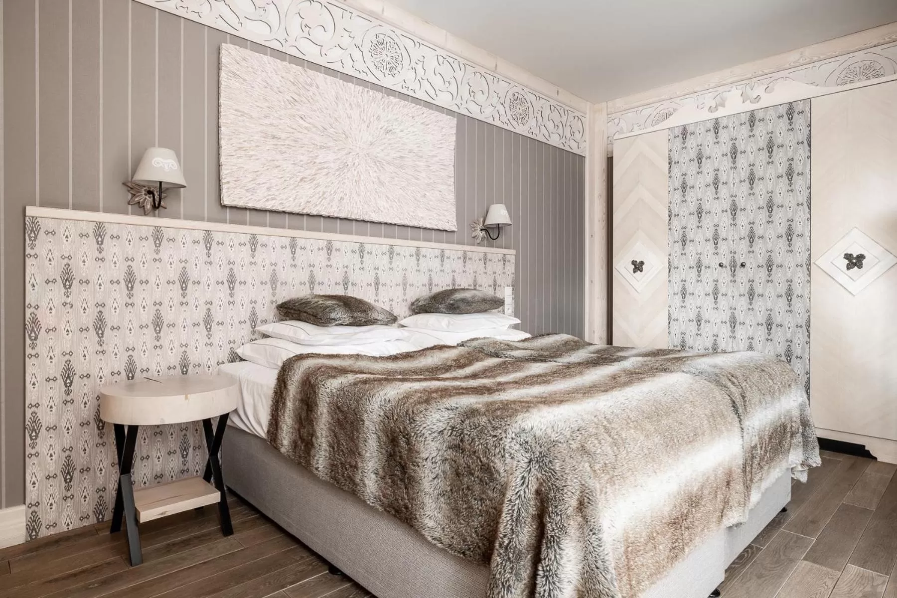 Bed in Aries Hotel & SPA Zakopane