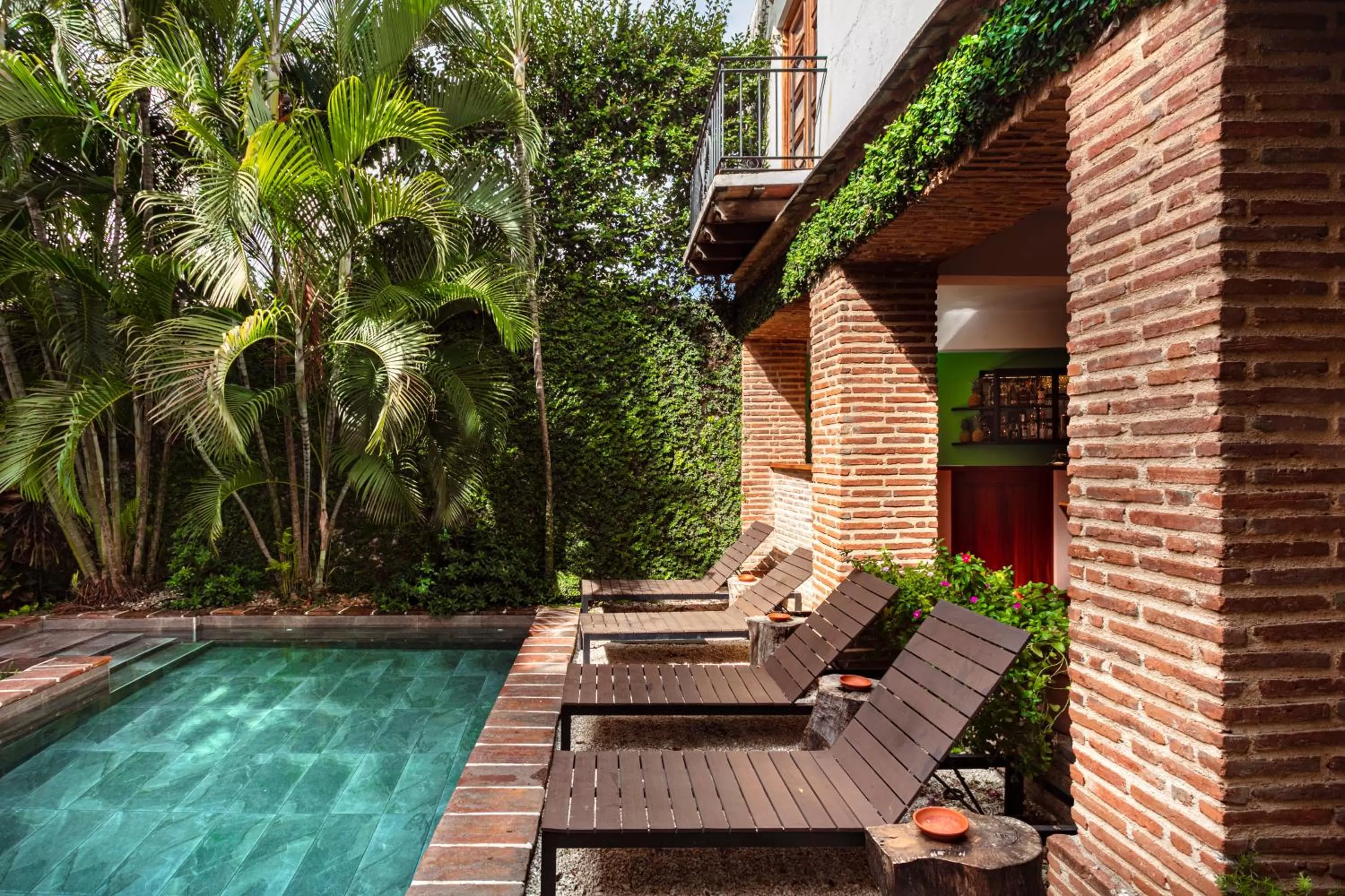 Swimming Pool in Hotel Villa Colonial