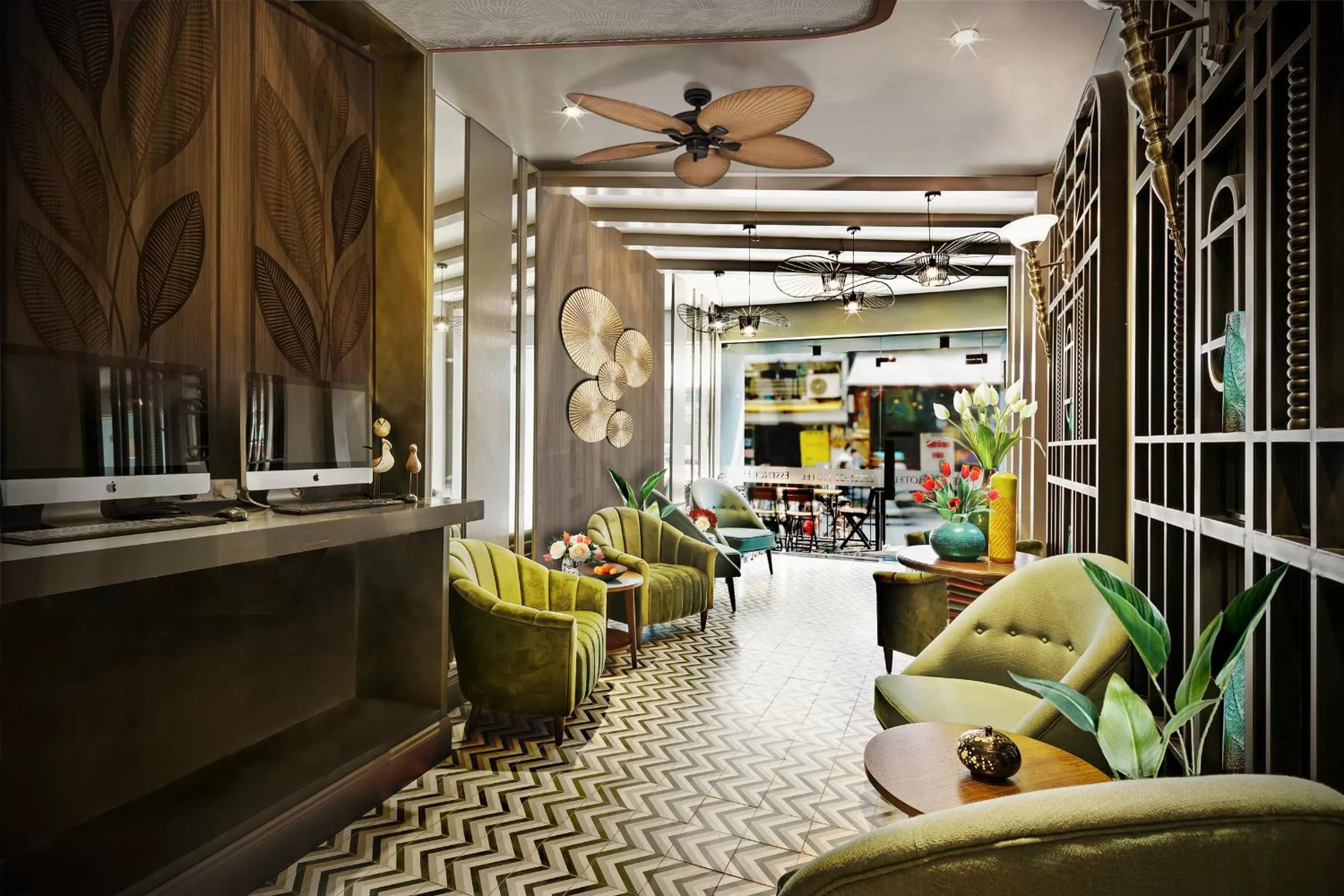 Lobby or reception in Hanoi Center Silk Hotel & Travel