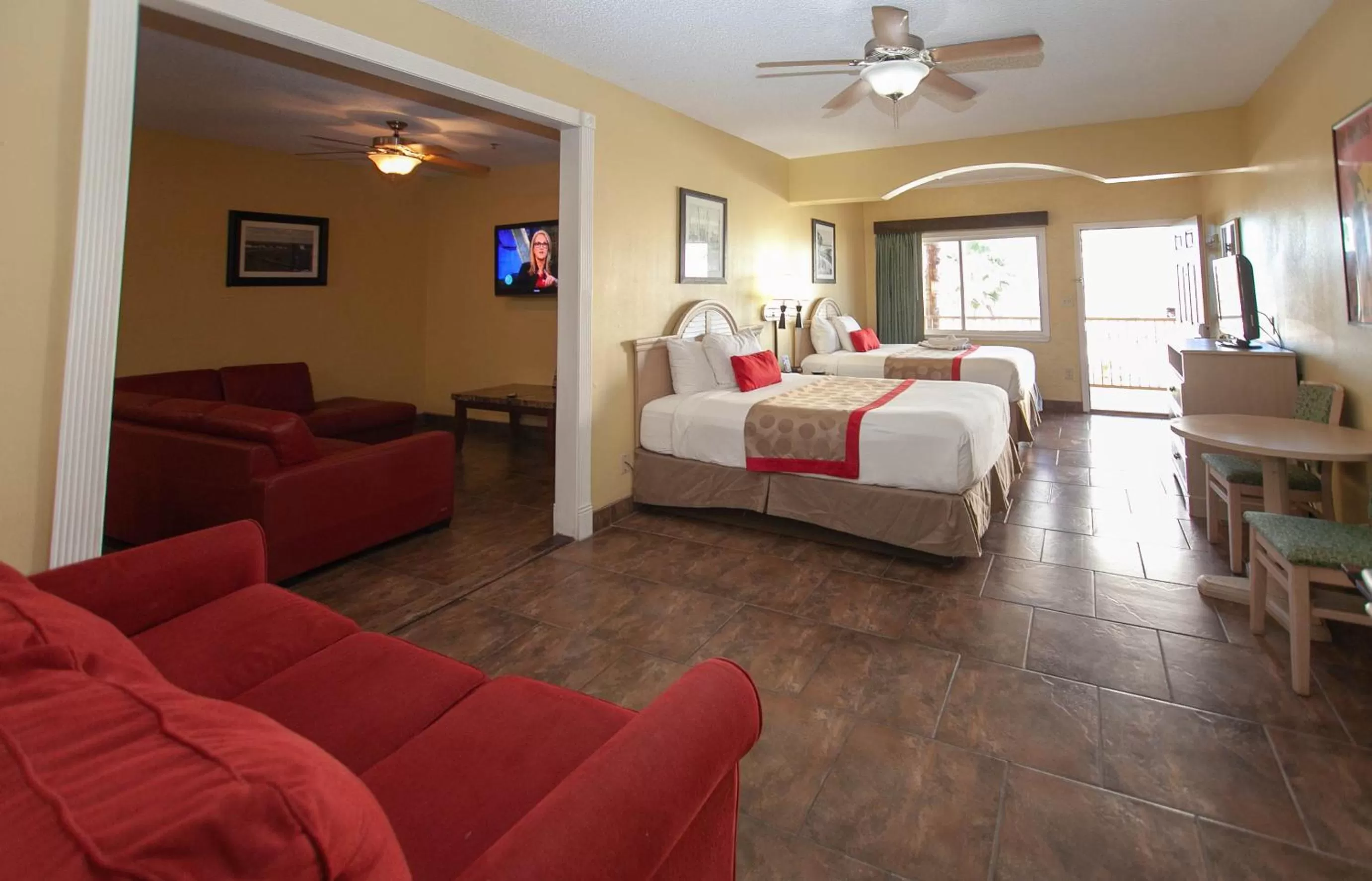 Bed in Ramada by Wyndham & Suites South Padre Island