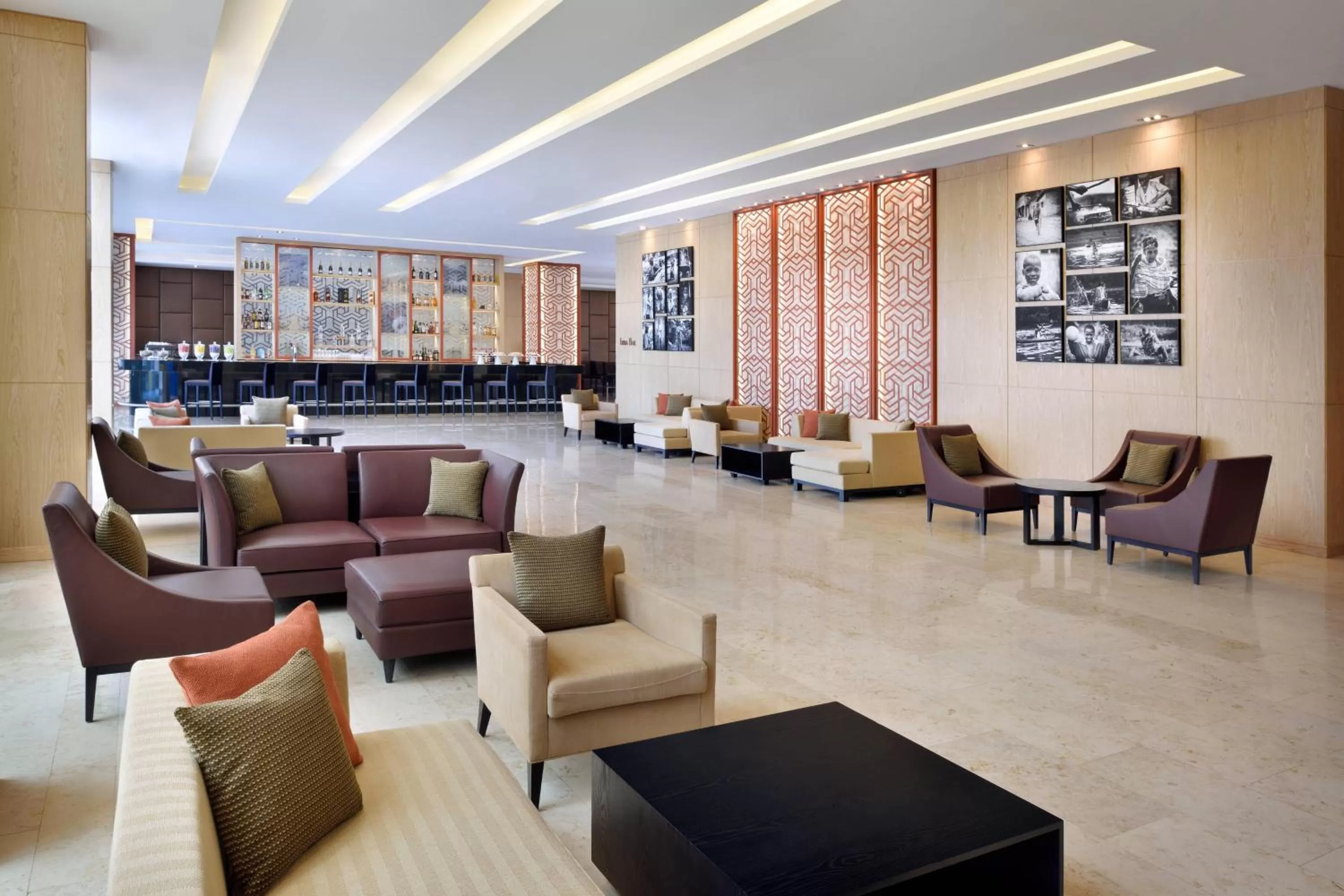 Lobby or reception in Kigali Marriott Hotel