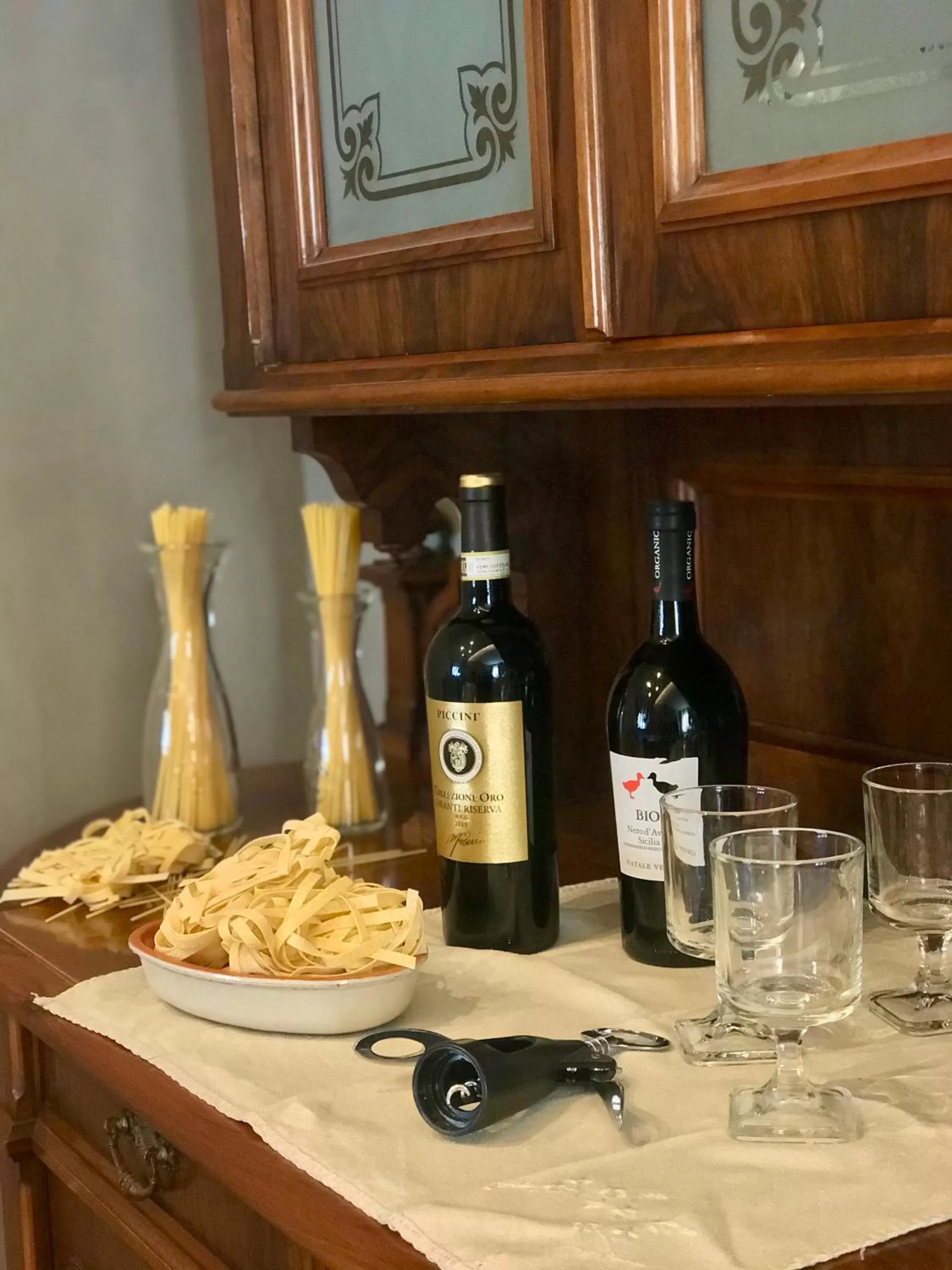 Decorative detail in B&B Villa Rosalinda