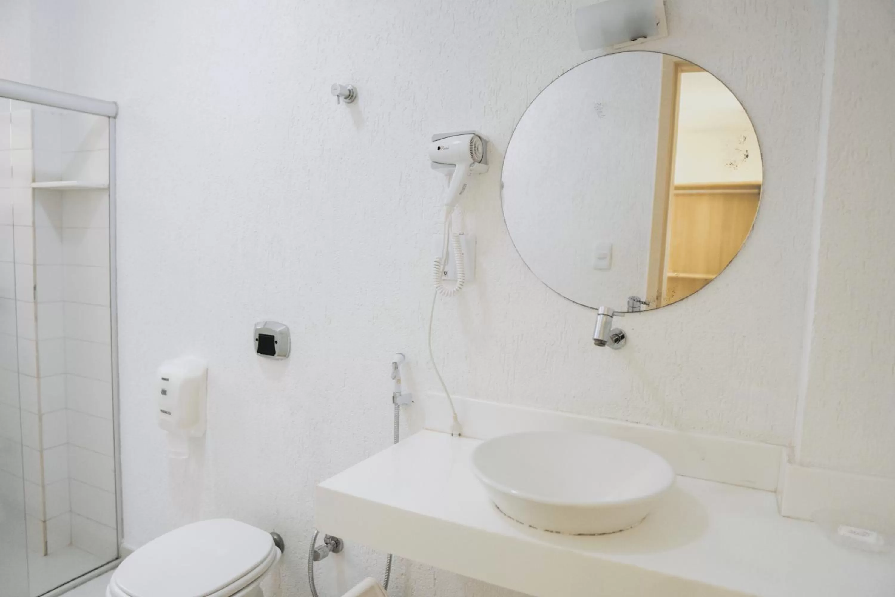 Shower in Pousada Areia do Forte