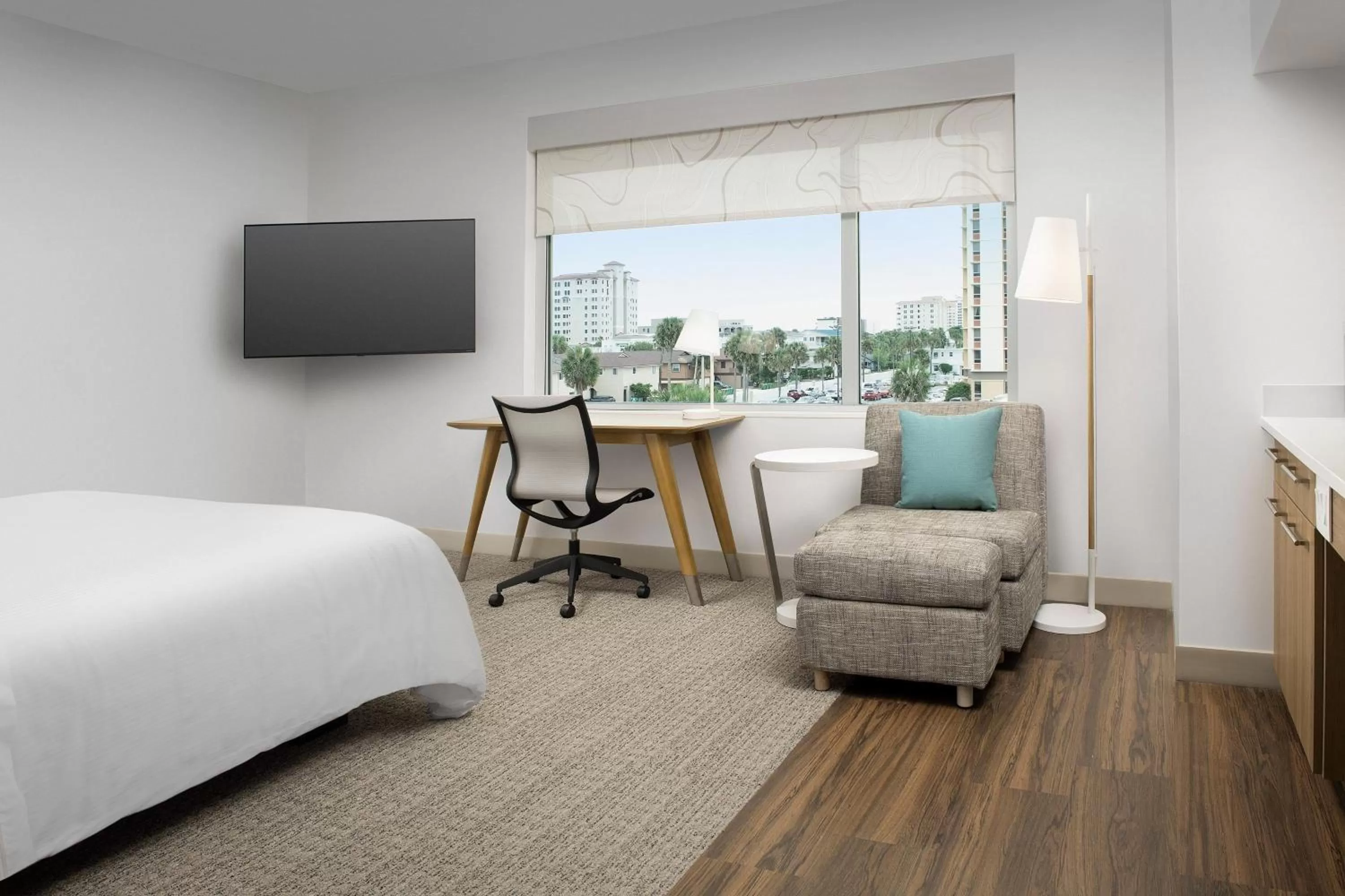 Bedroom, Bed in Element Jacksonville Beach