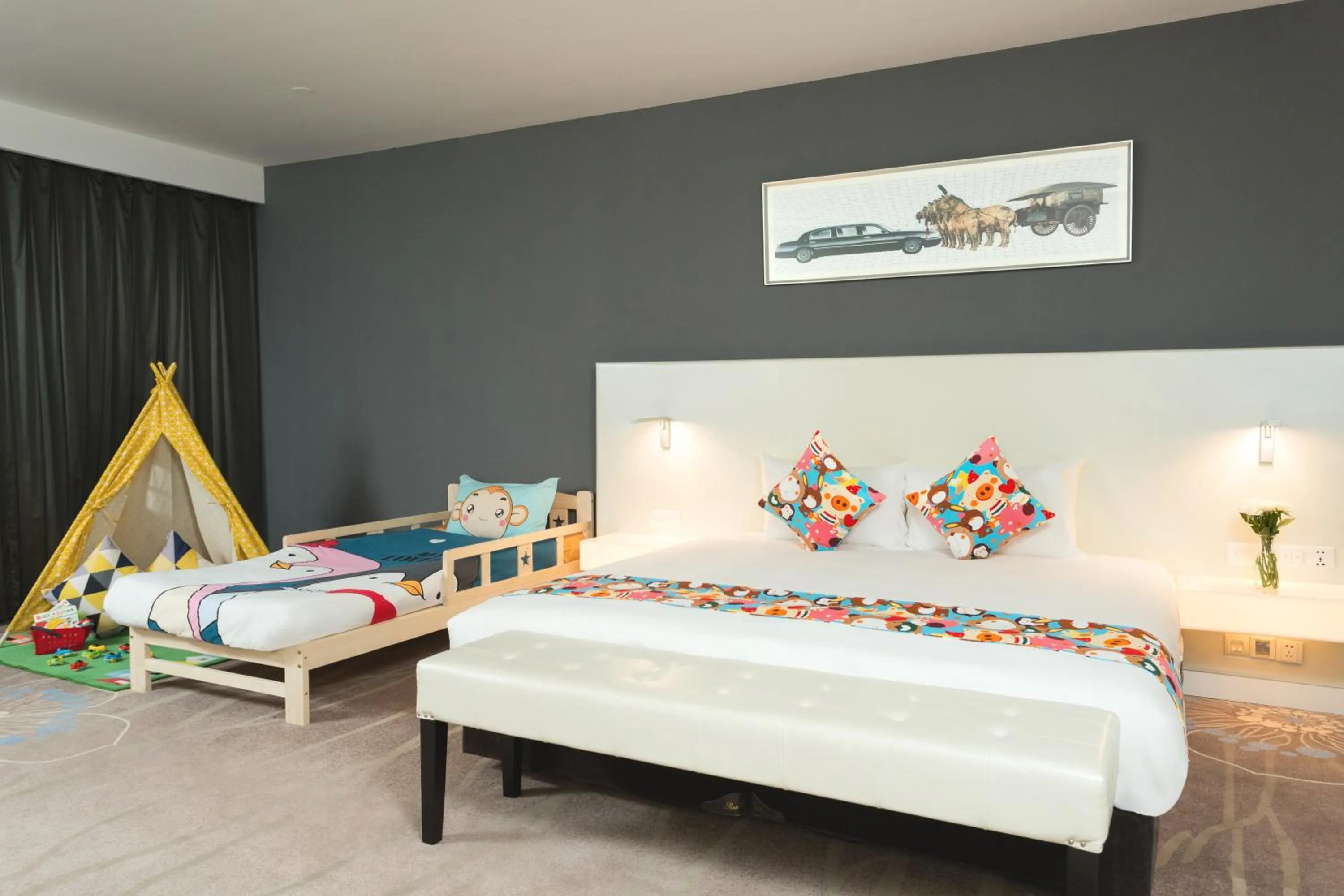 Photo of the whole room in Hotel Soul Suzhou