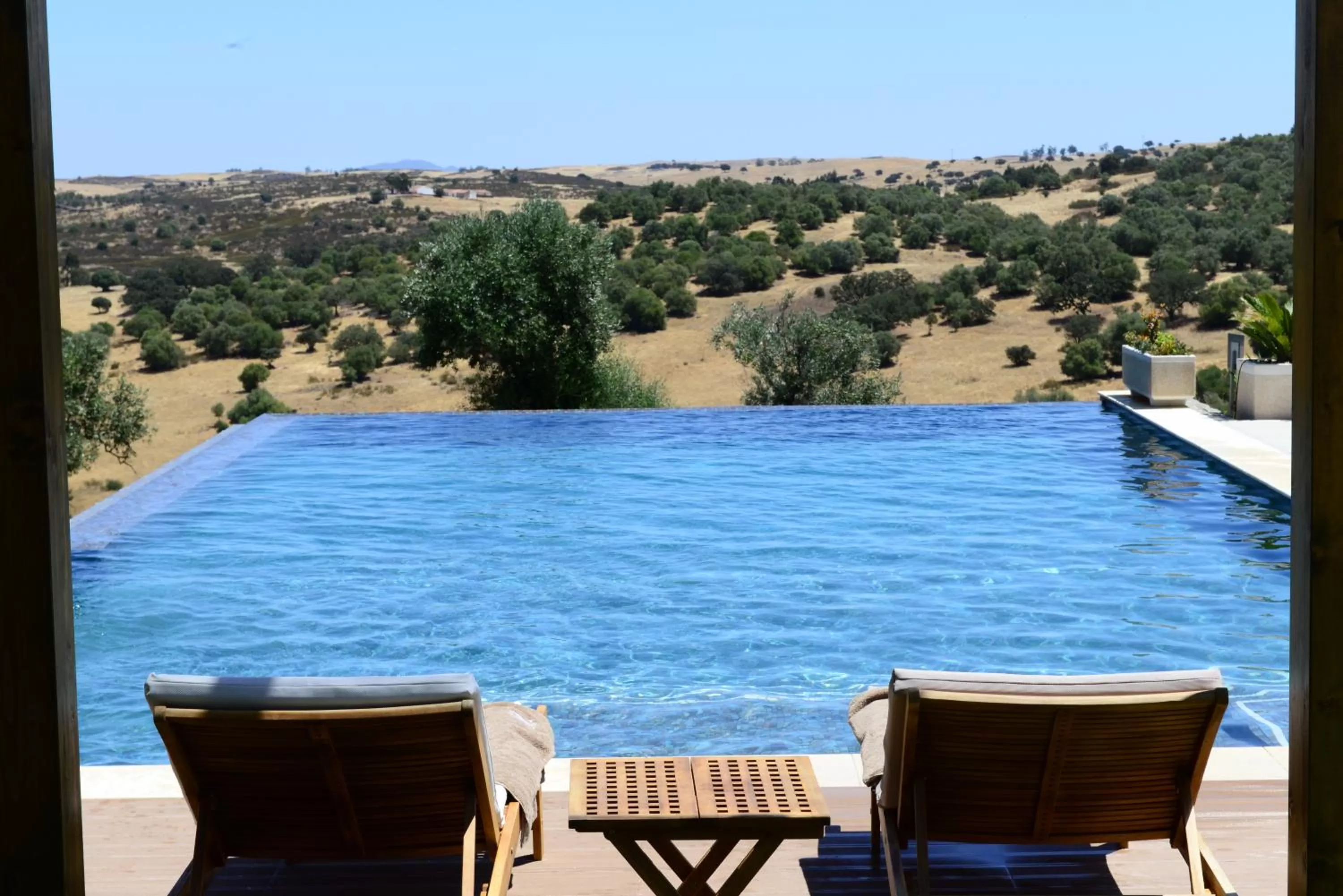 Pool view in Vistas - Herdade do Zambujal