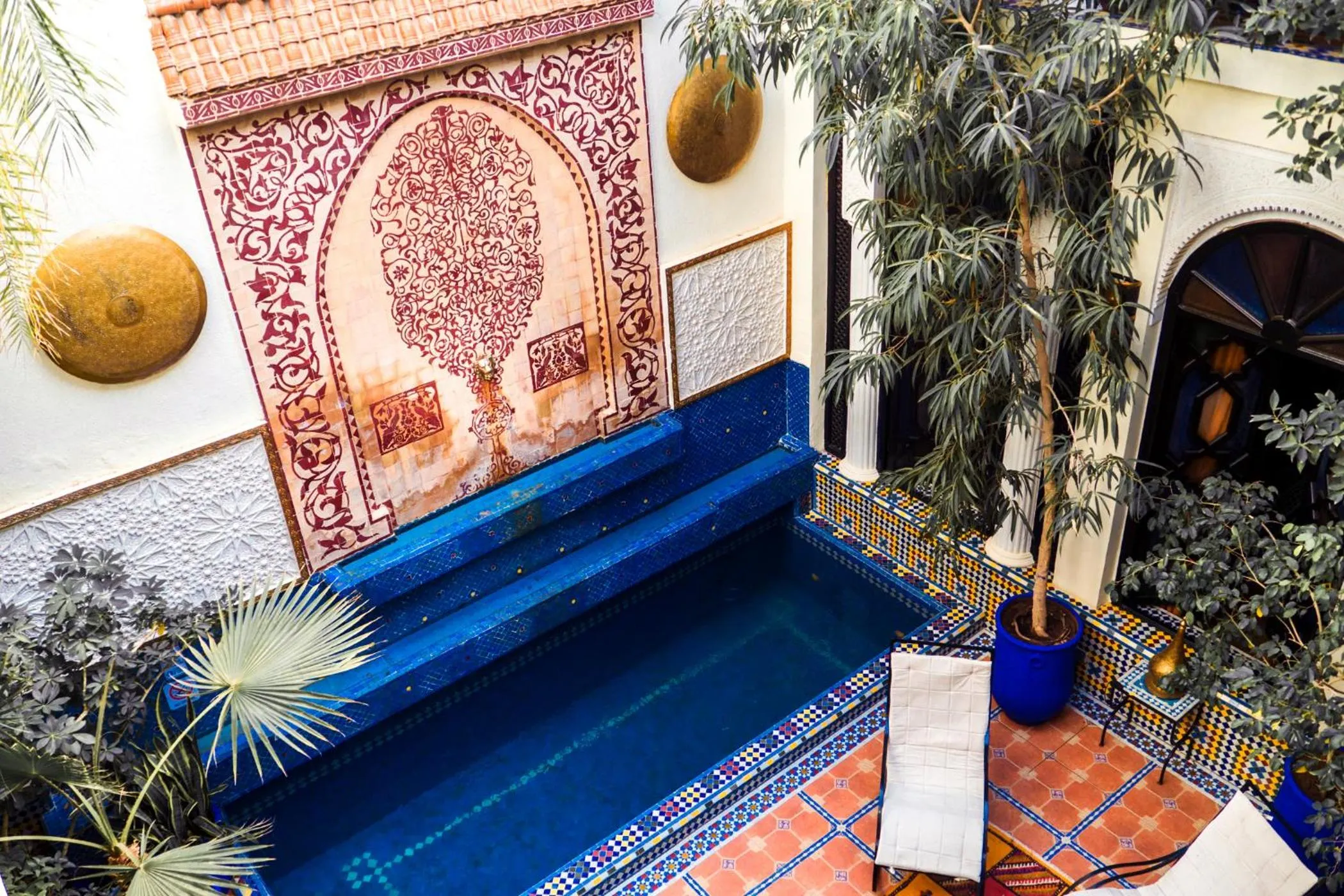 Garden in Riad 58 Blu