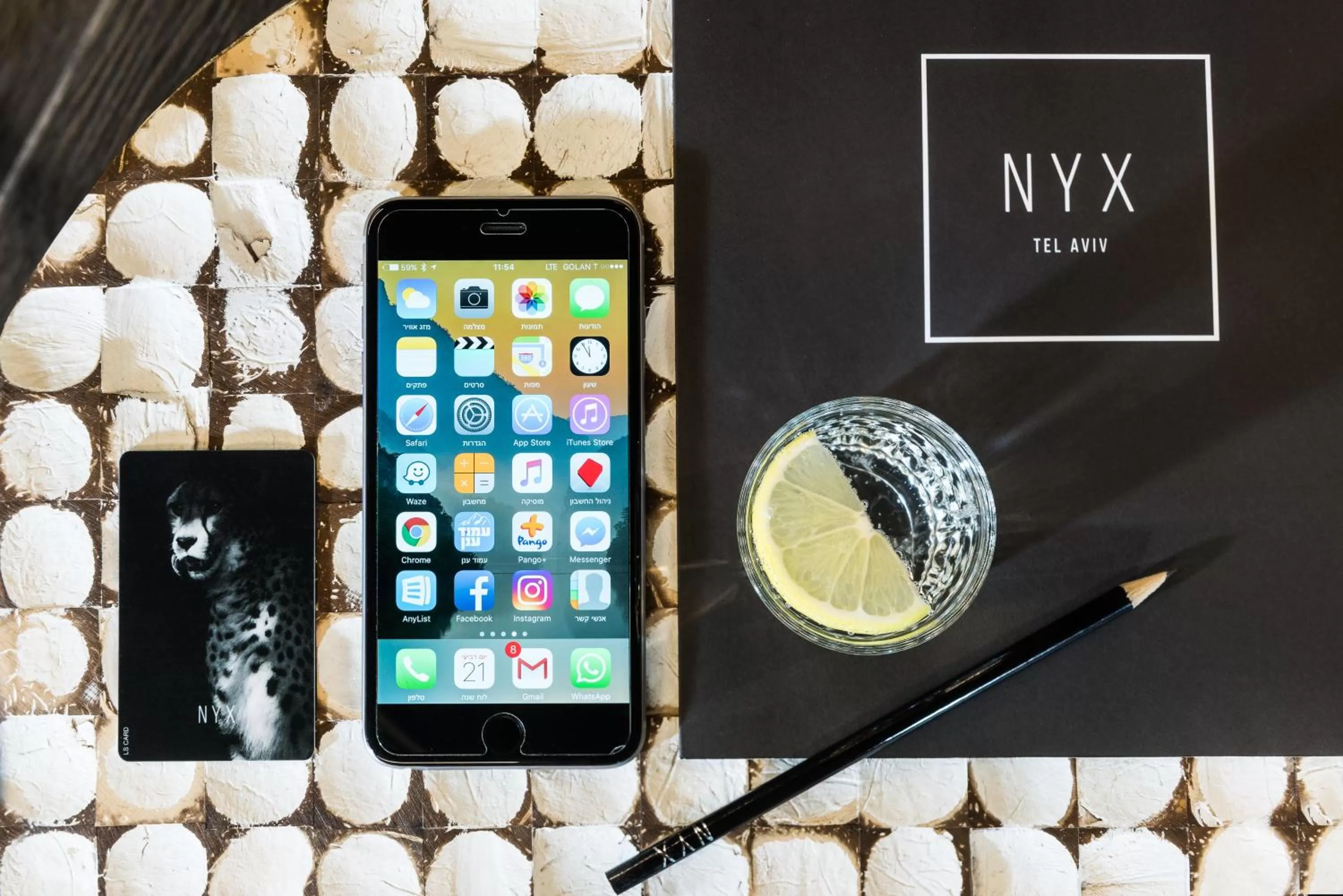 Meeting/conference room in NYX Tel Aviv