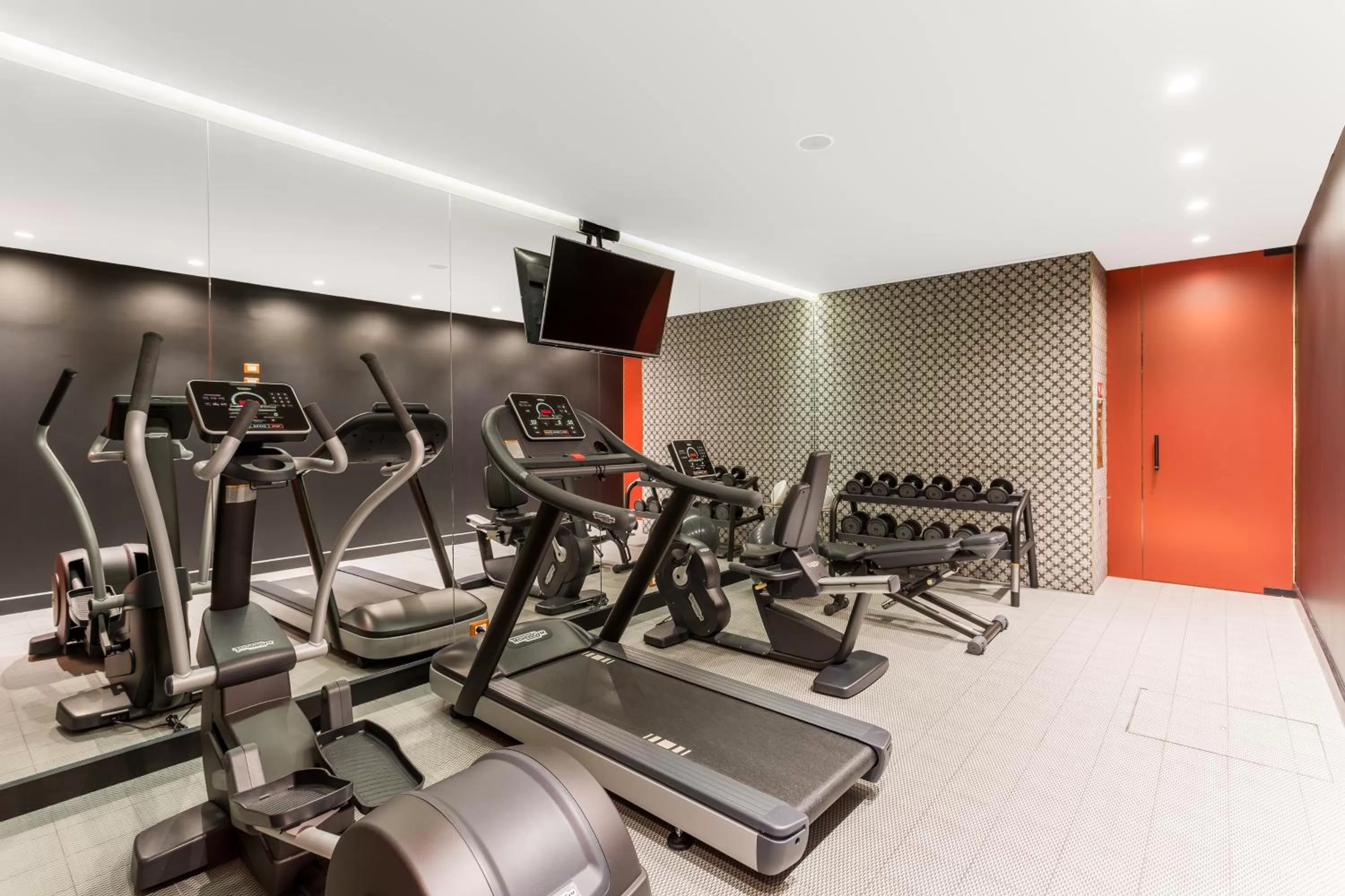 Fitness centre/facilities in Room Mate Collection Giulia, Milan